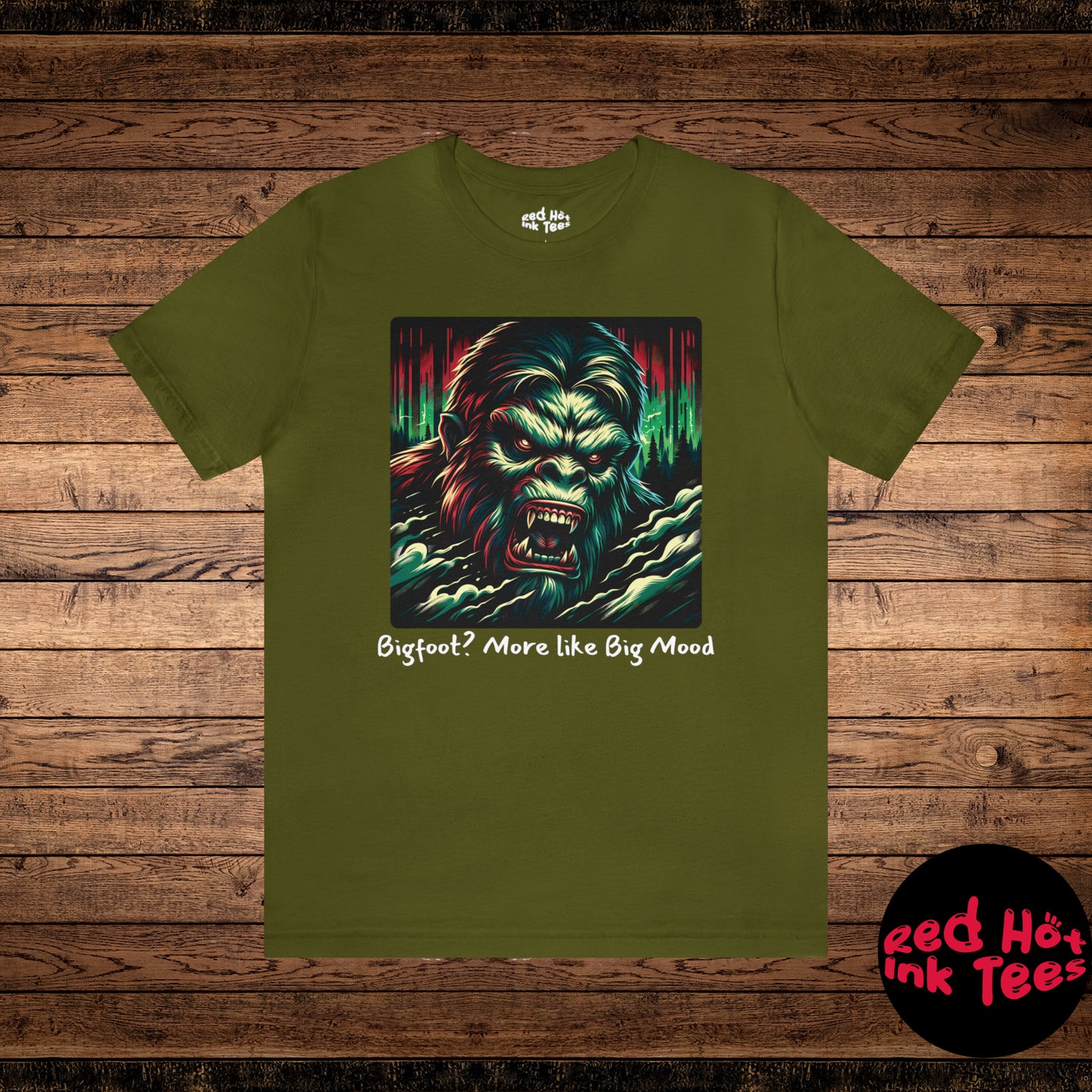 🌪️ Bigfoot? More like Big Mood Tee 🌪️