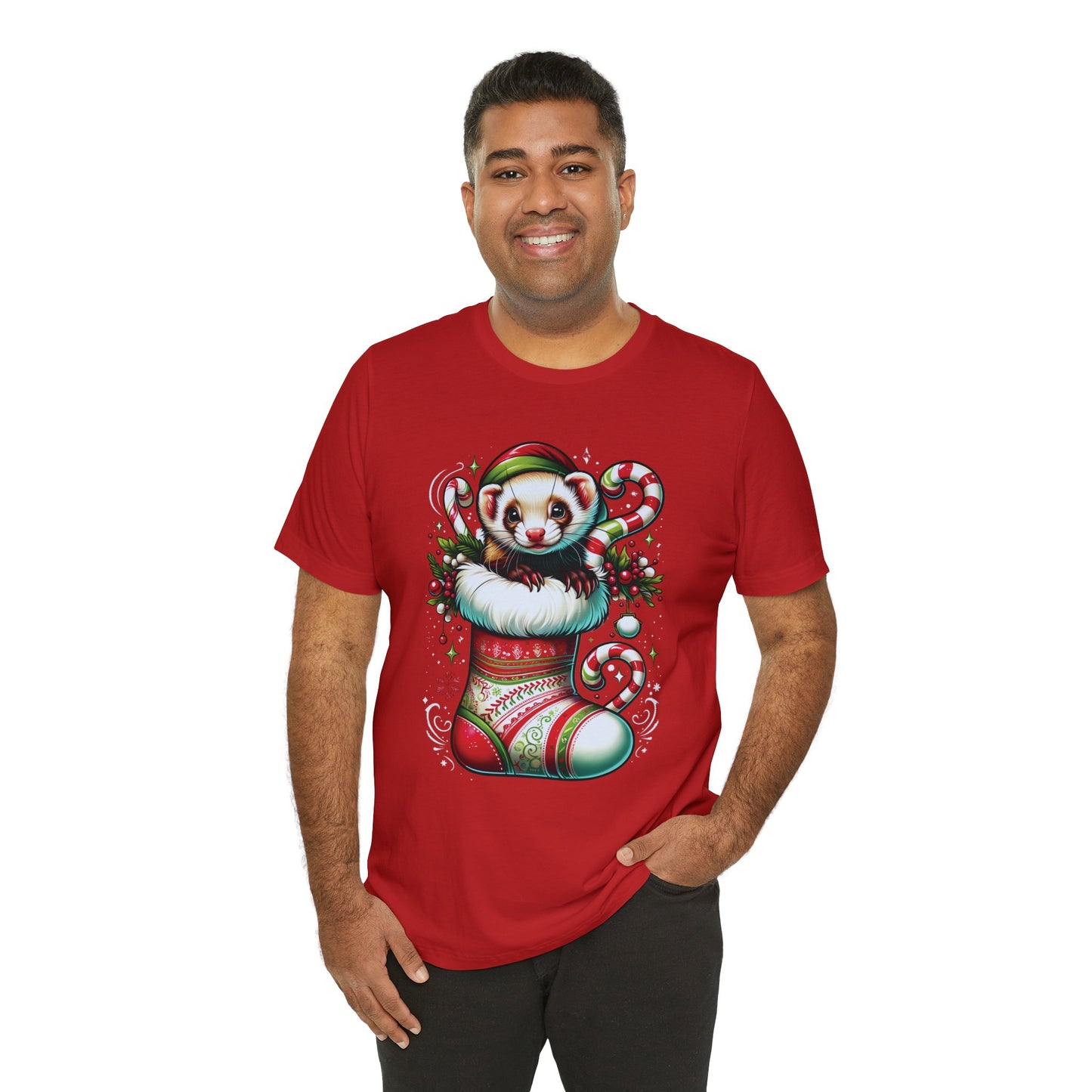 🎄 "Ferret Stocking Tee" 🐾