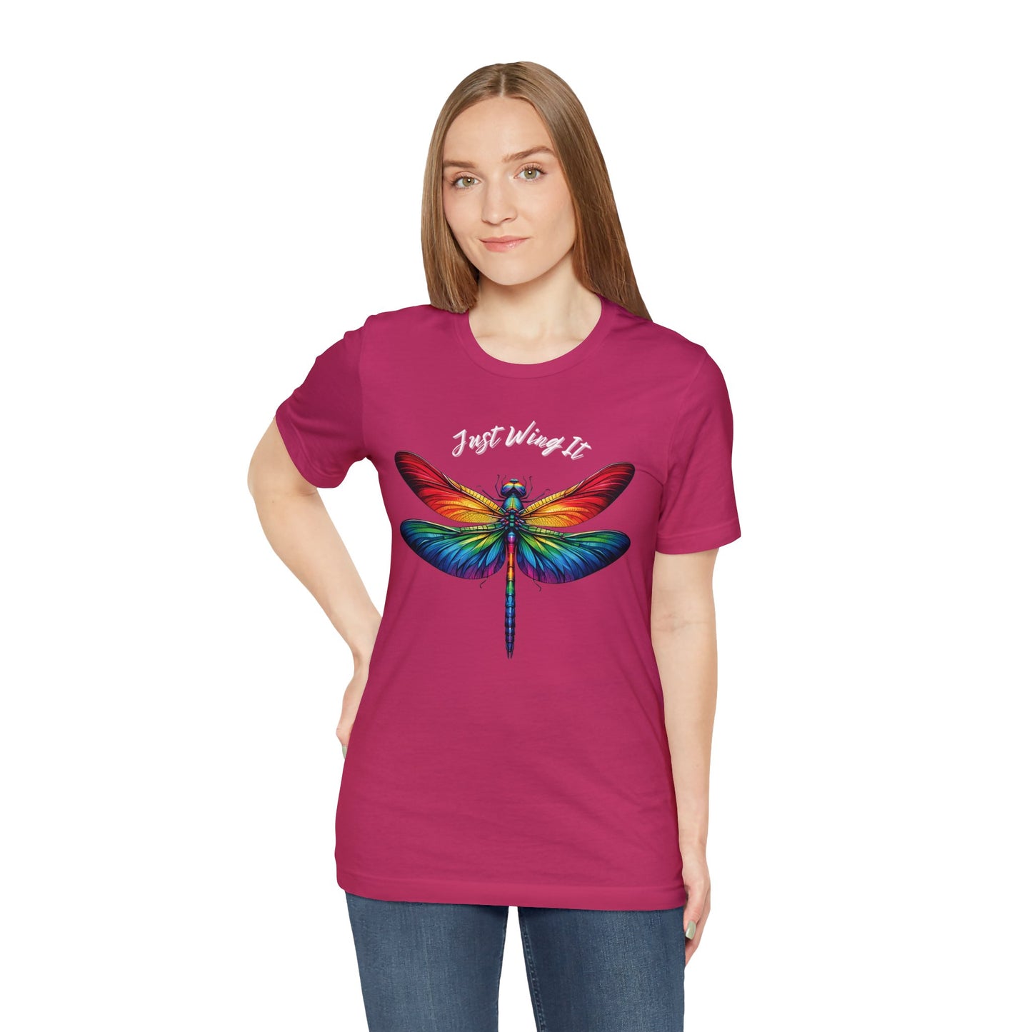 🌟 "Just Wing It Dragonfly Tee" 🌟