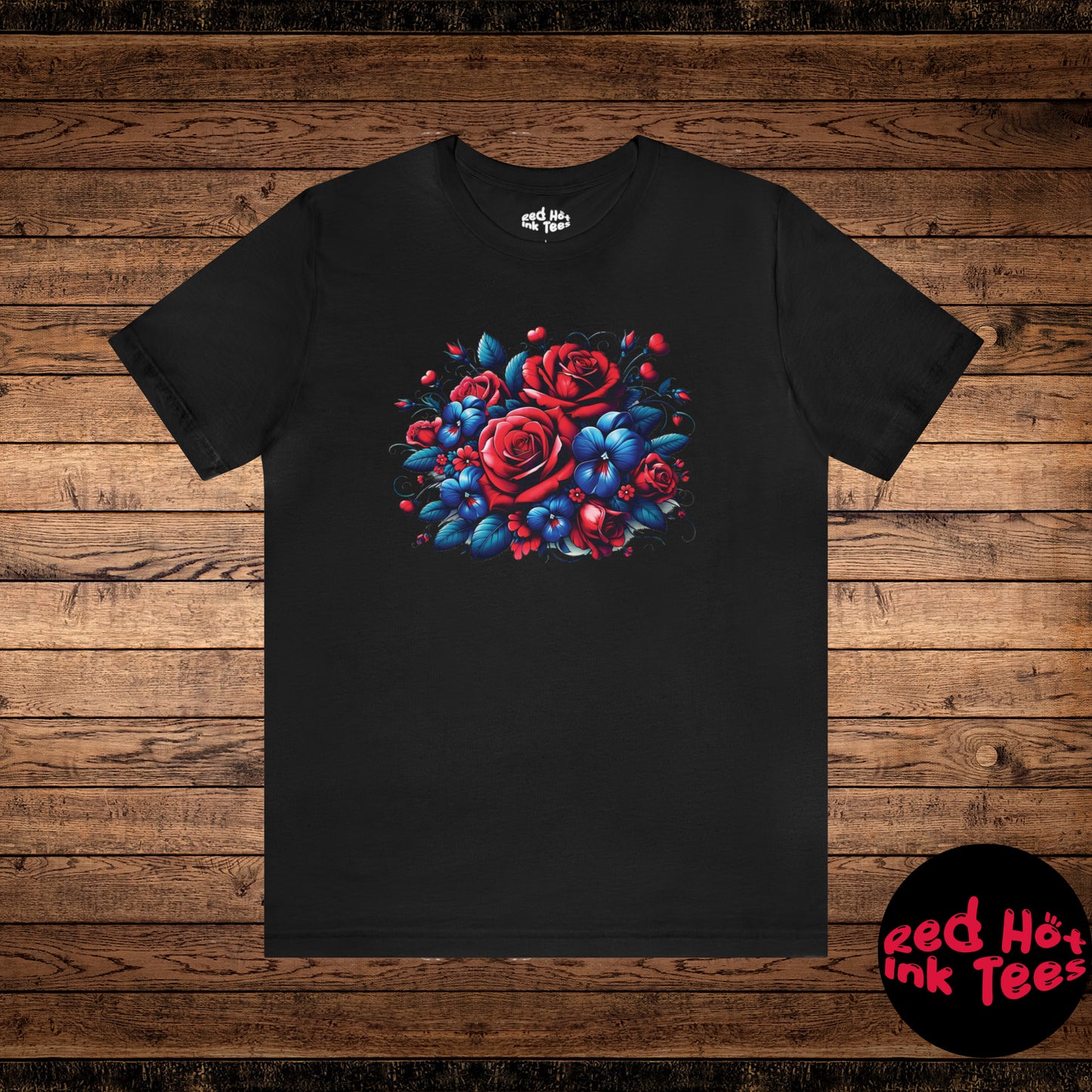 🌹💙 "Roses Are Red, Violets Are Blue 2" Tee 🌷🌼