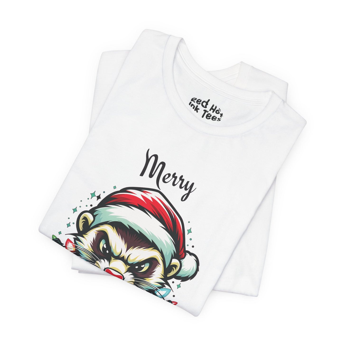 Merry Kissmyass Ferret Tee