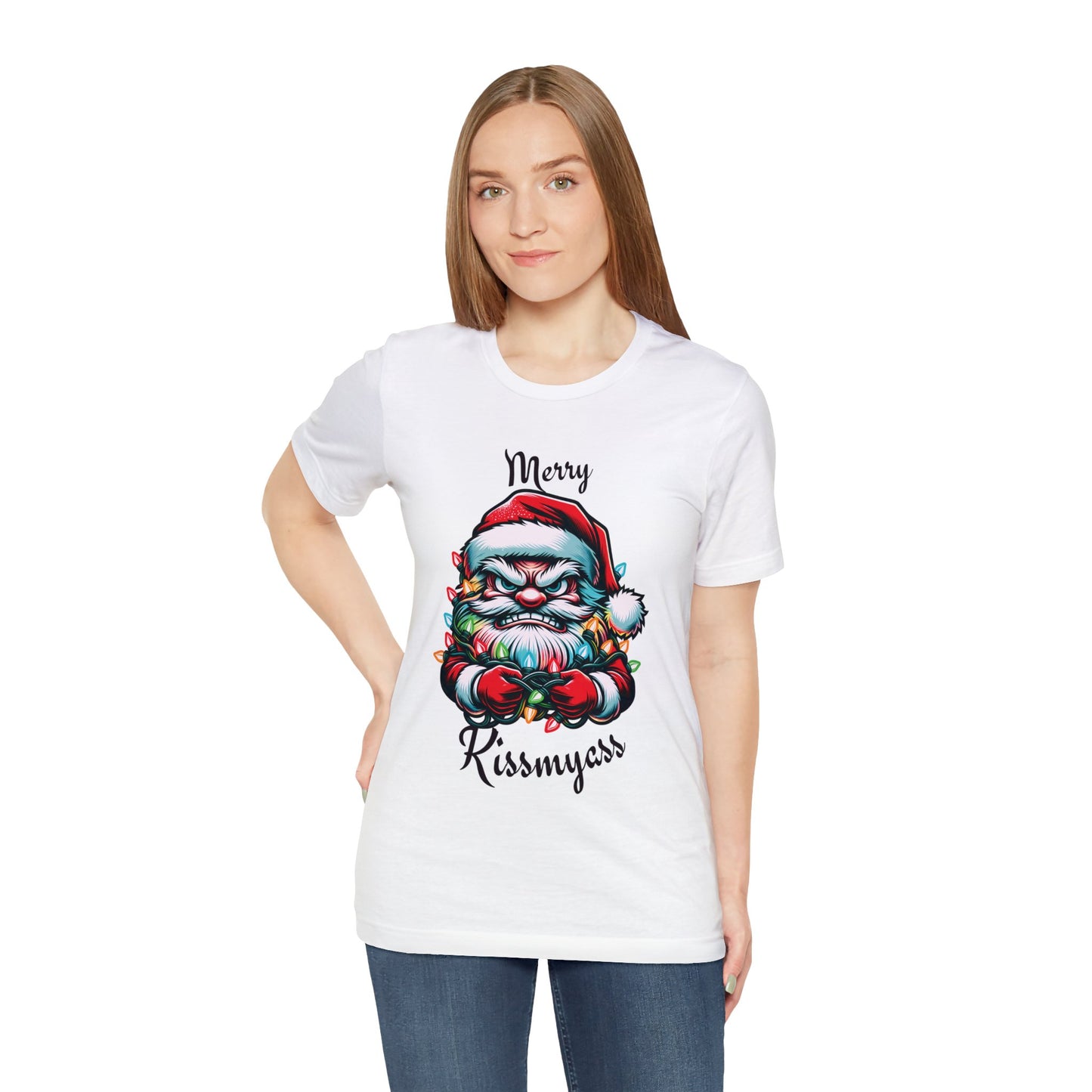 Merry Kissmyass Santa Tee