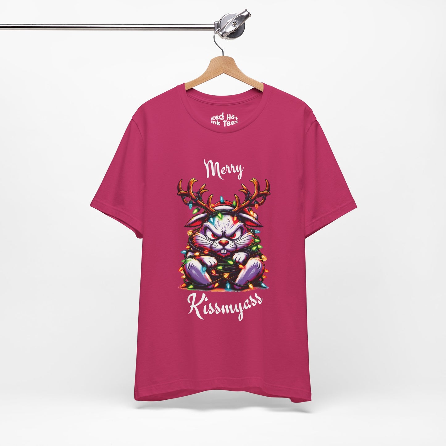 Merry Kissmyass Jackalope Tee