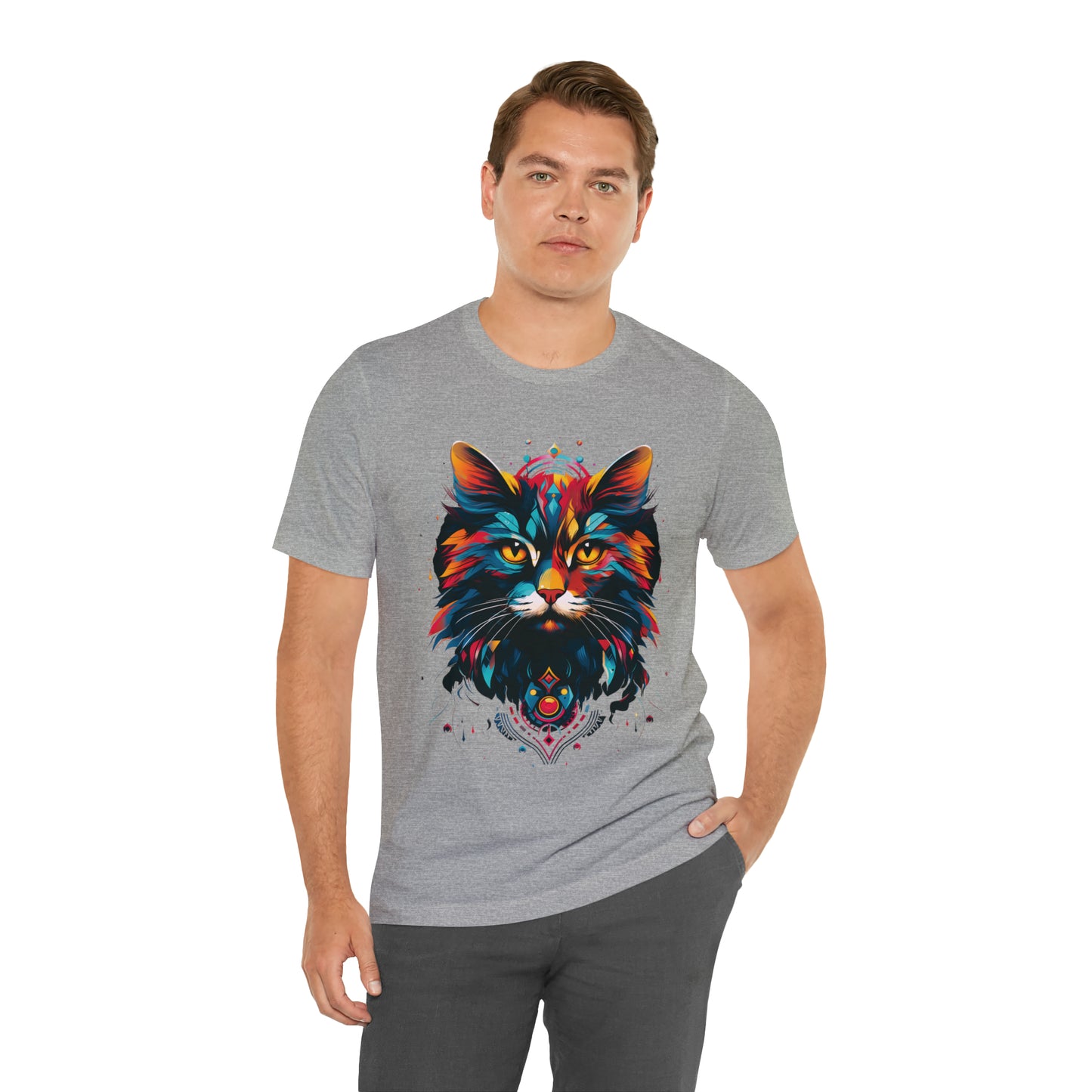 Cat's Chromatic Charm Tee