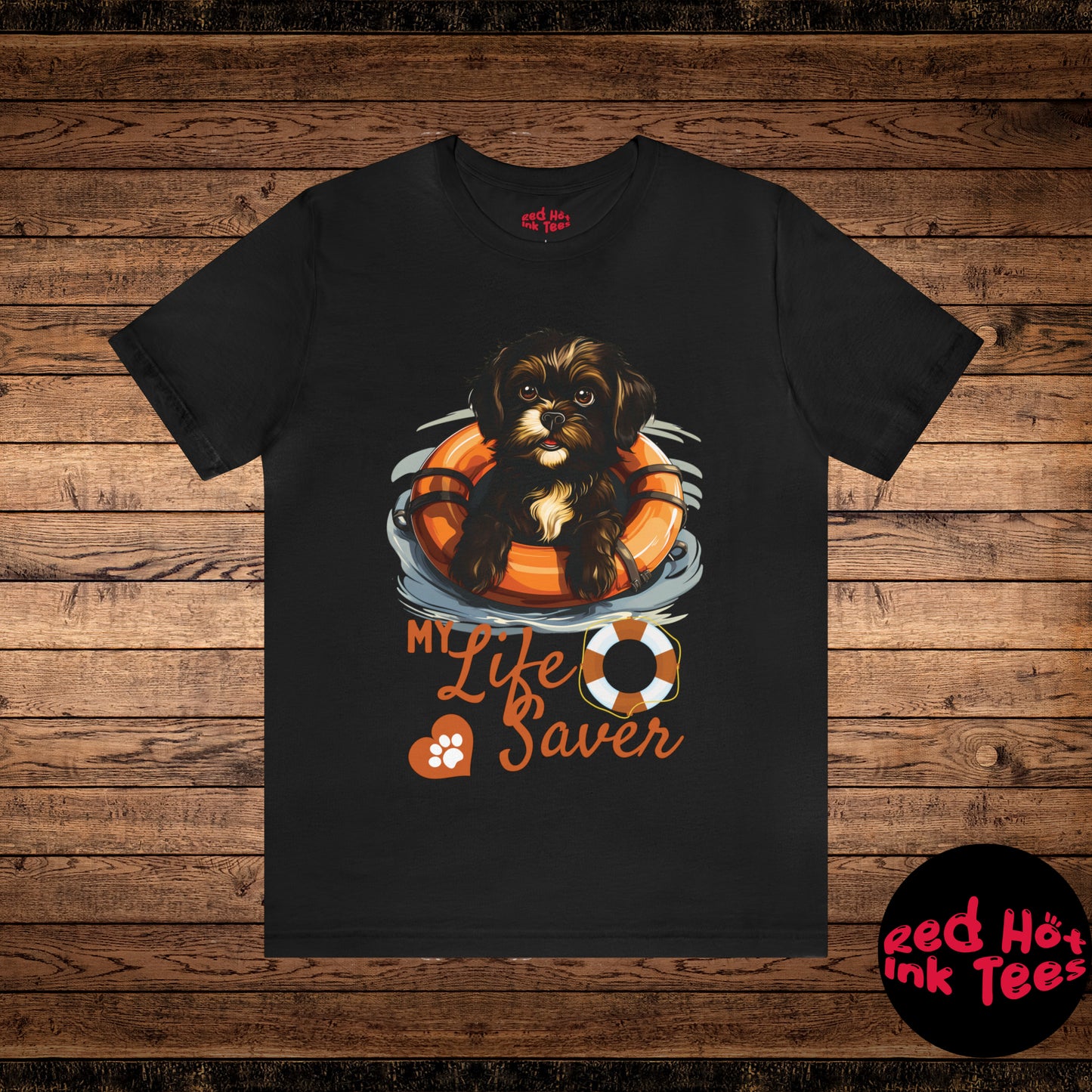 My Life Saver Shih Tzu Dog Tee