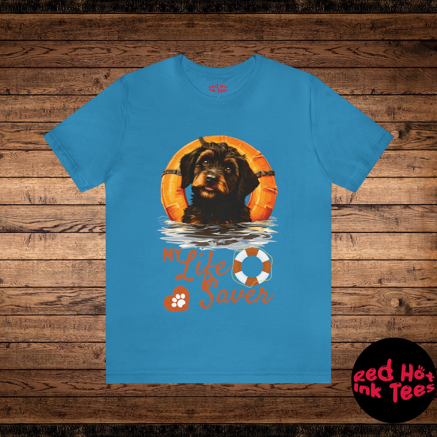 My Life Saver Portuguese Water Dog Tee