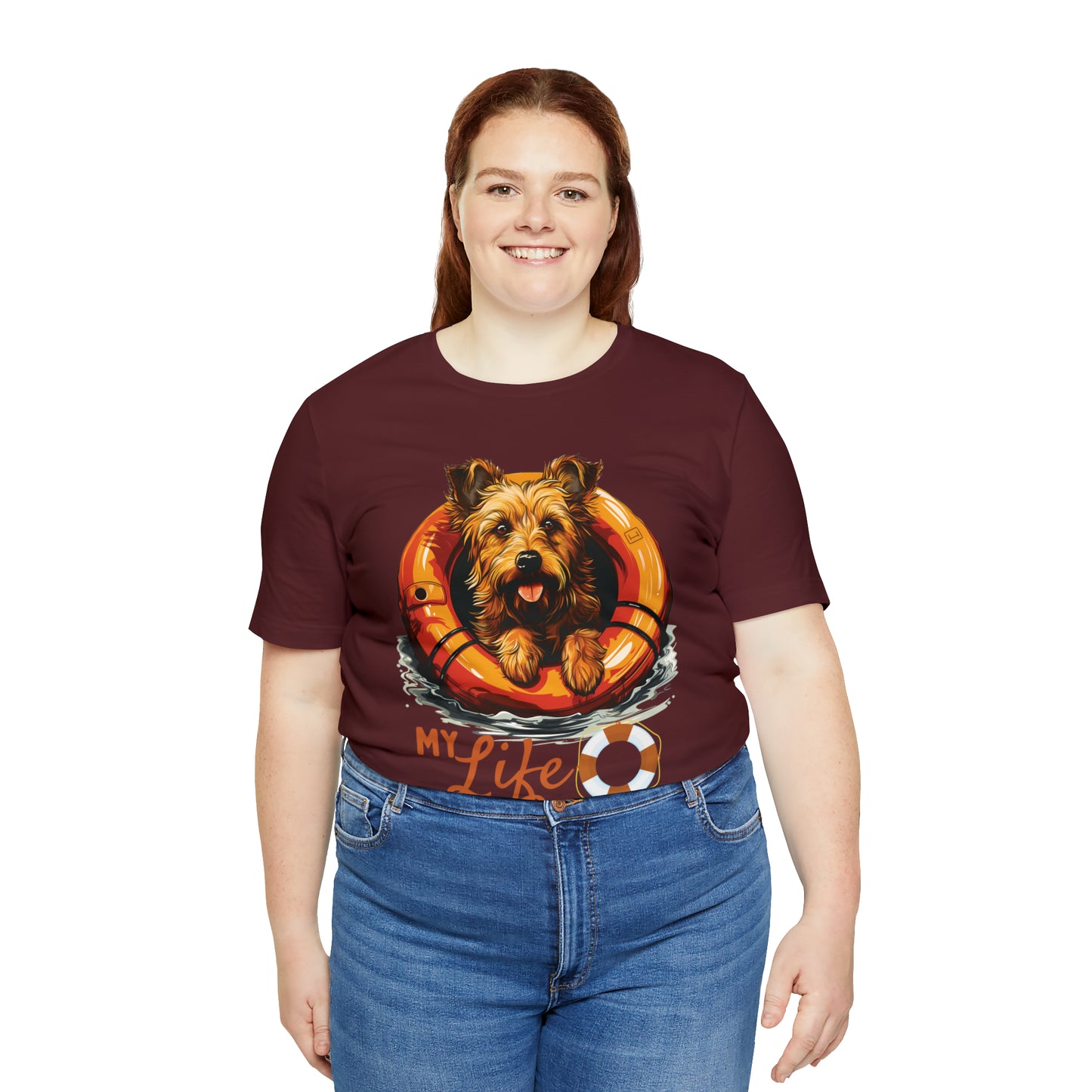 My Life Saver Australian Terrier Dog Tee