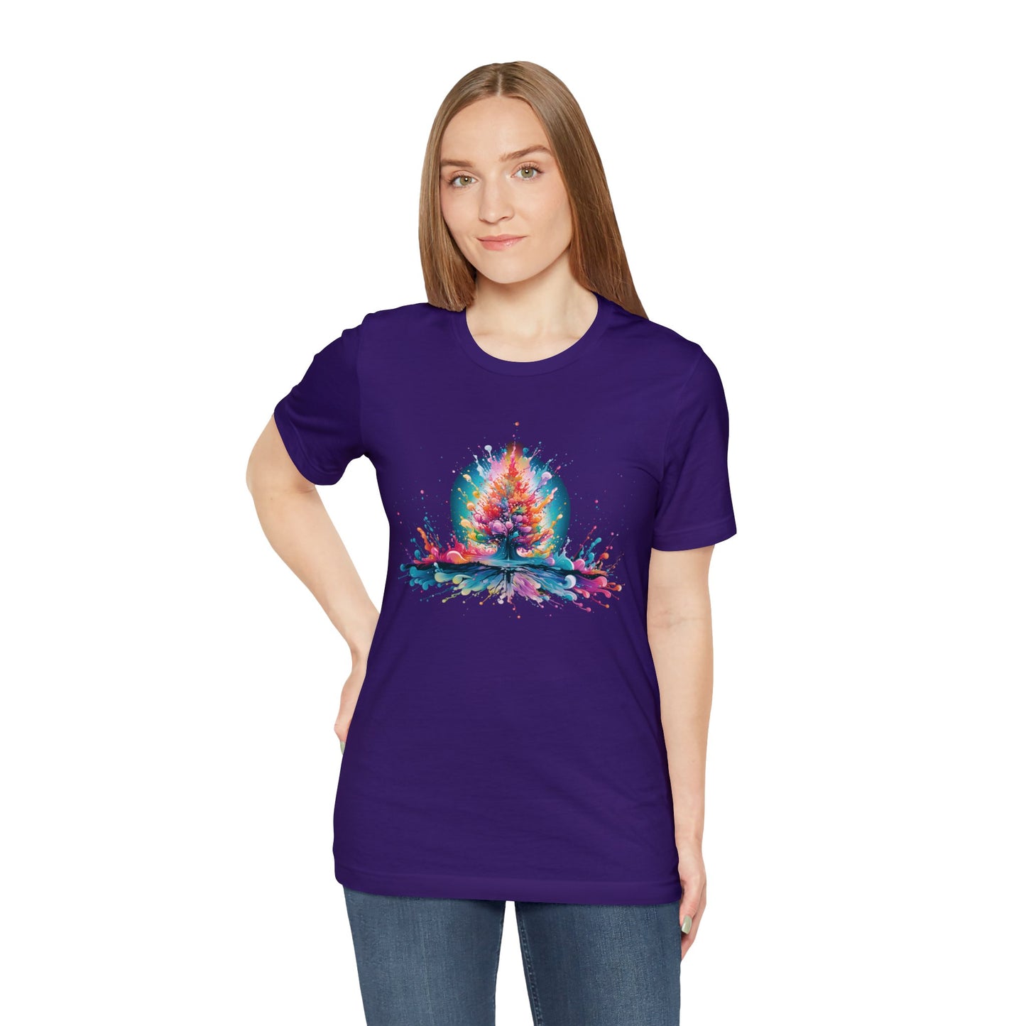 Abstract Christmas Tree Tee