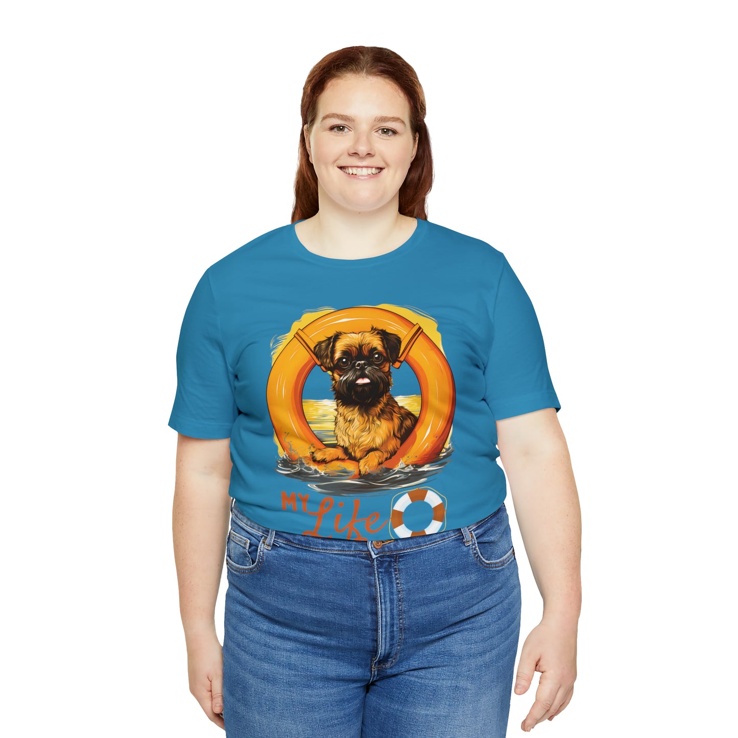 My Life Saver Brussels Griffon Dog Tee