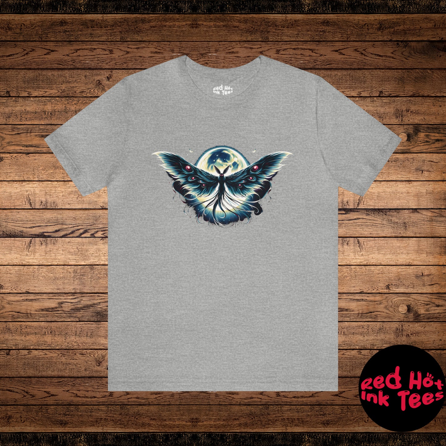 🌕 "Lunar Rising Mothman Tee" 🦋