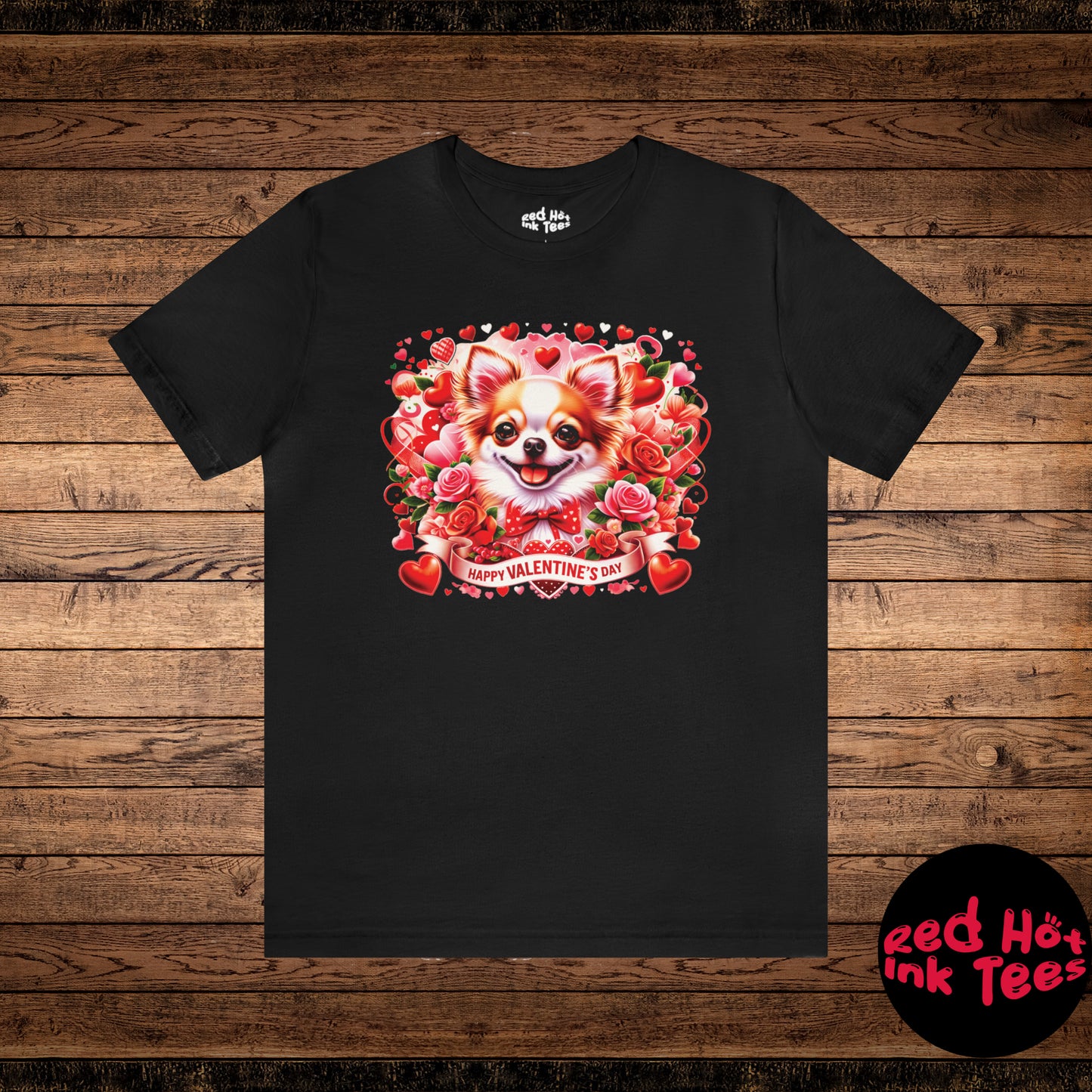 🐶💕 Happy Valentine's Day Chihuahua Tee