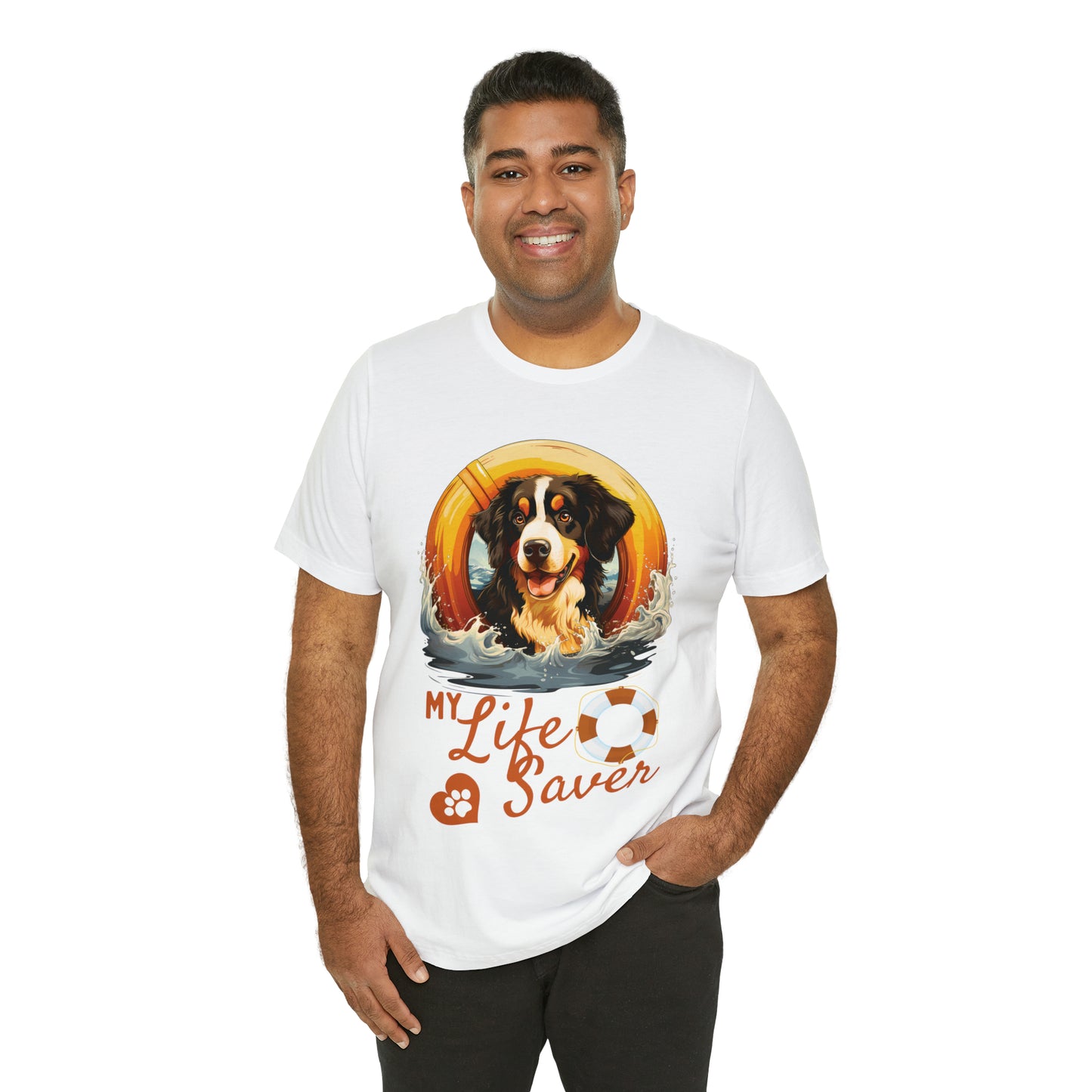 My Life Saver Bernese Mountain Dog Tee