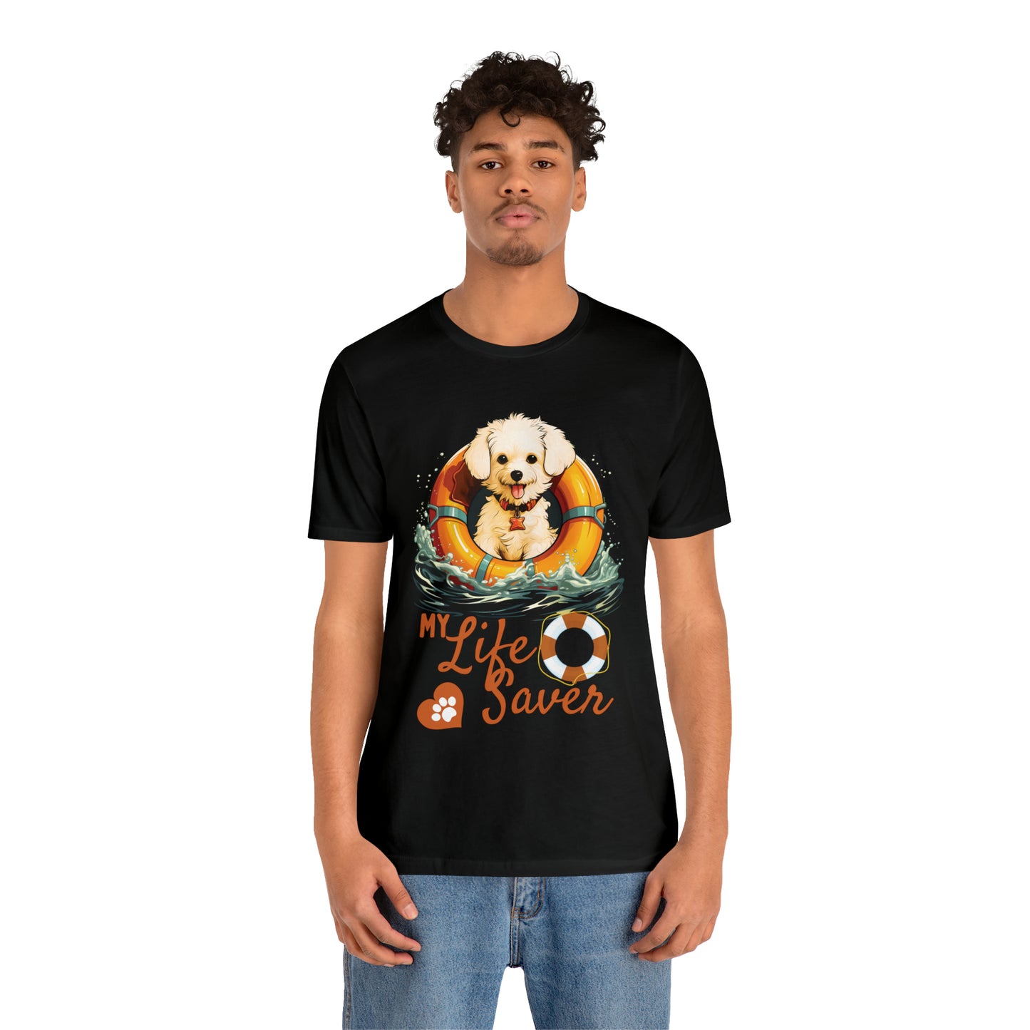 My Life Saver Bichon Frisé Dog Tee