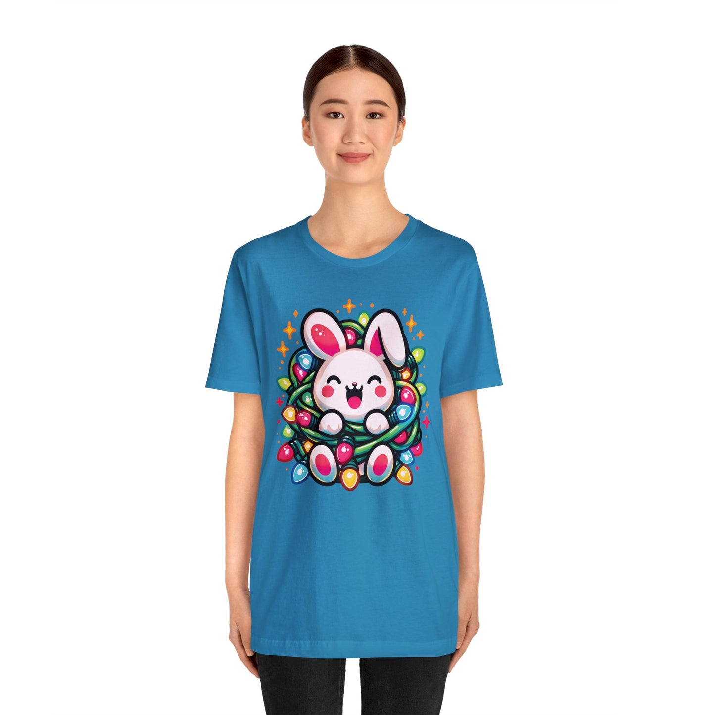 Bunny Christmas Entanglement Tee