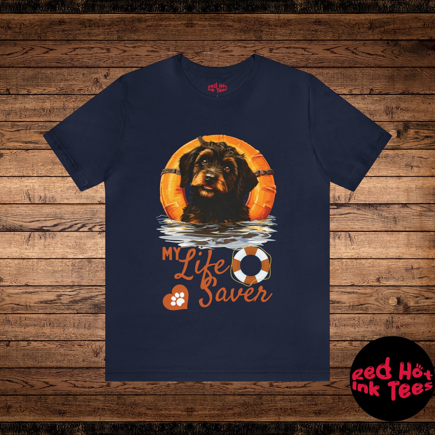 My Life Saver Portuguese Water Dog Tee