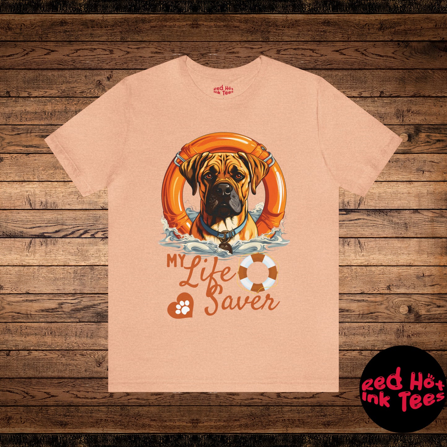 My Life Saver Boerboel Dog Tee