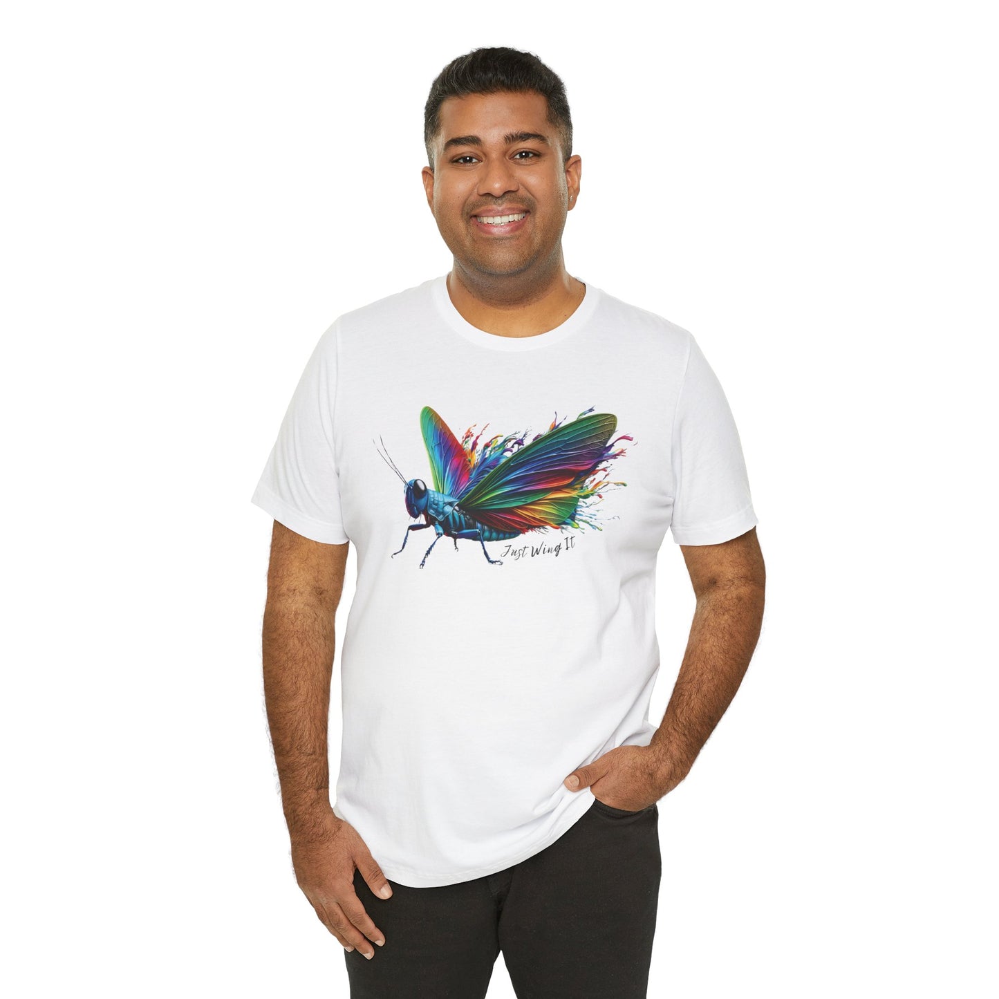 🌈 "Just Wing It Grasshopper Tee" 🌈