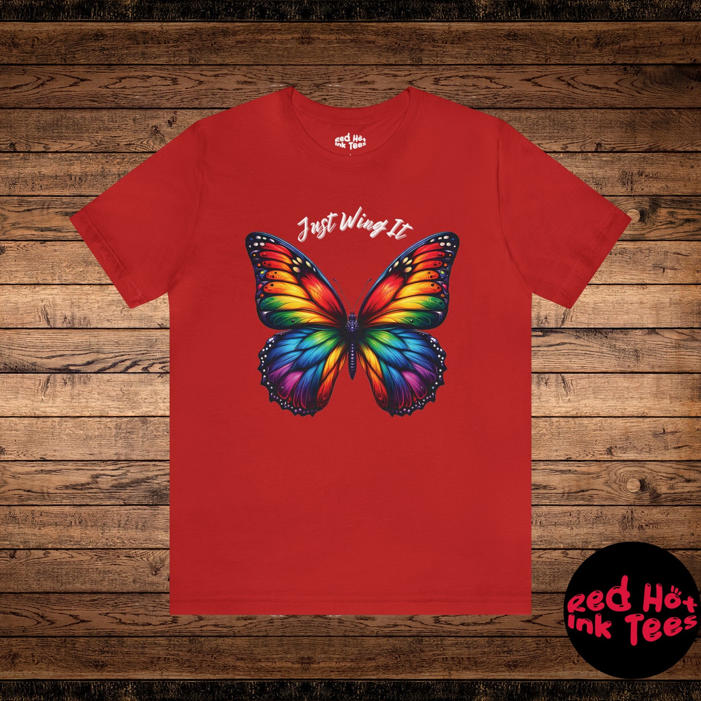 🦋 "Just Wing It Butterfly Tee" 🦋