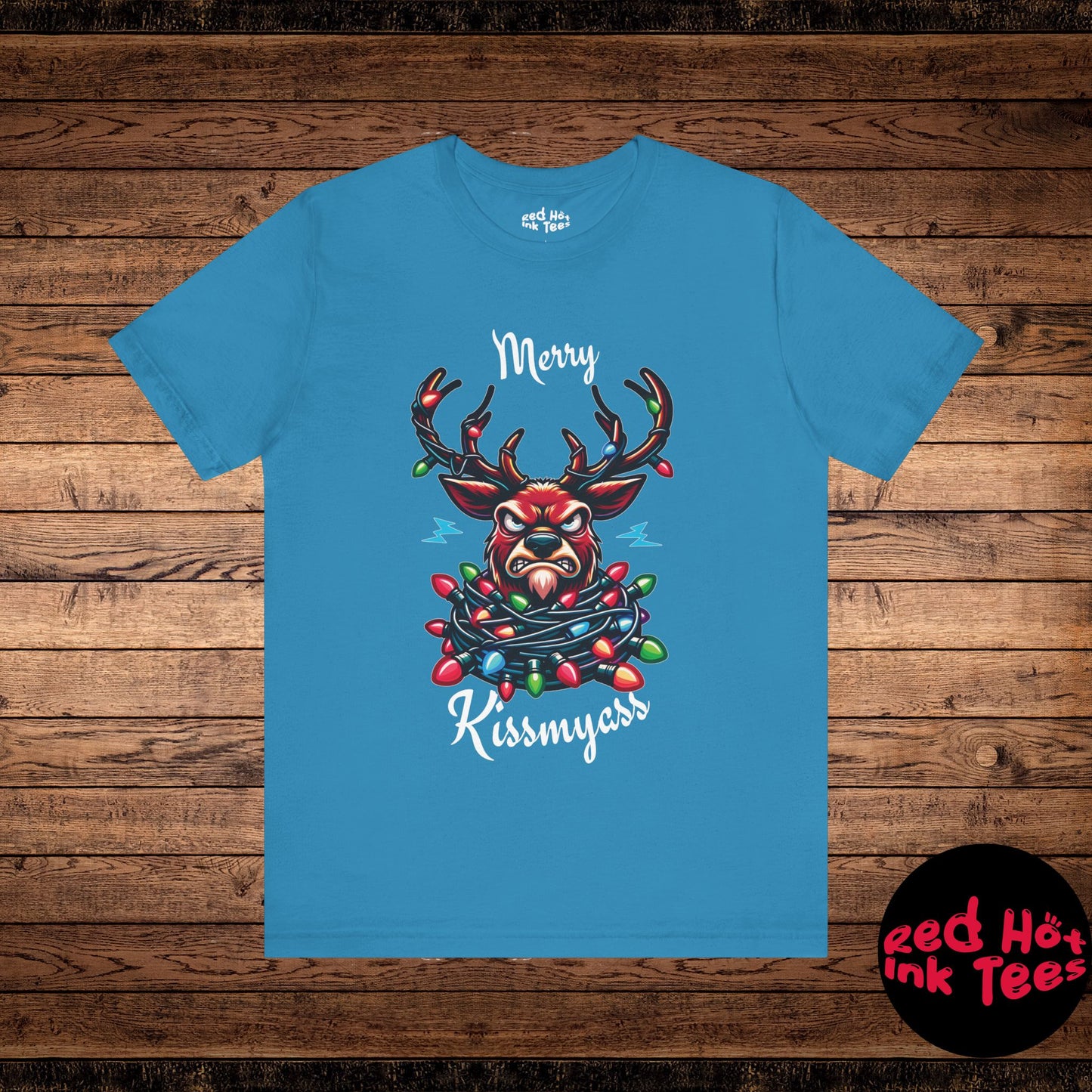 Merry Kissmyass Deer Tee