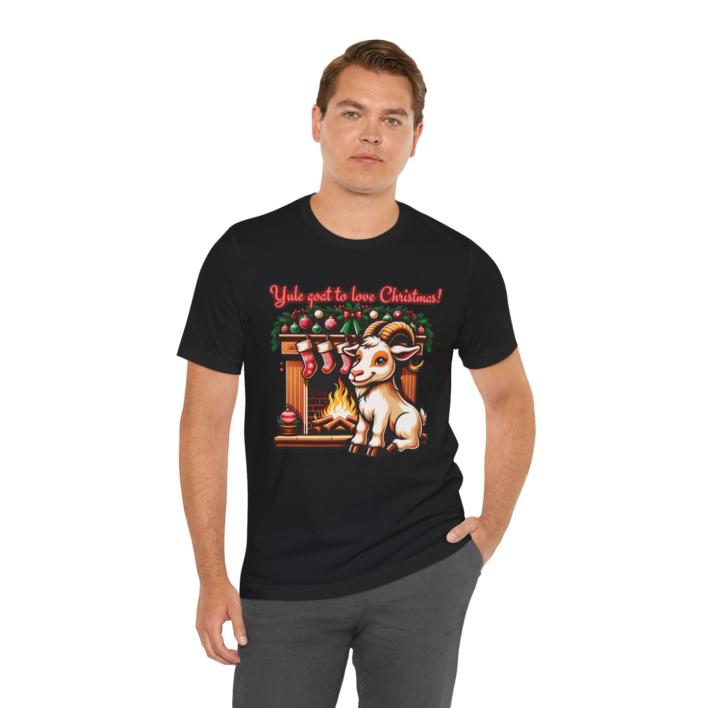 Yule Goat to Love Christmas! Tee