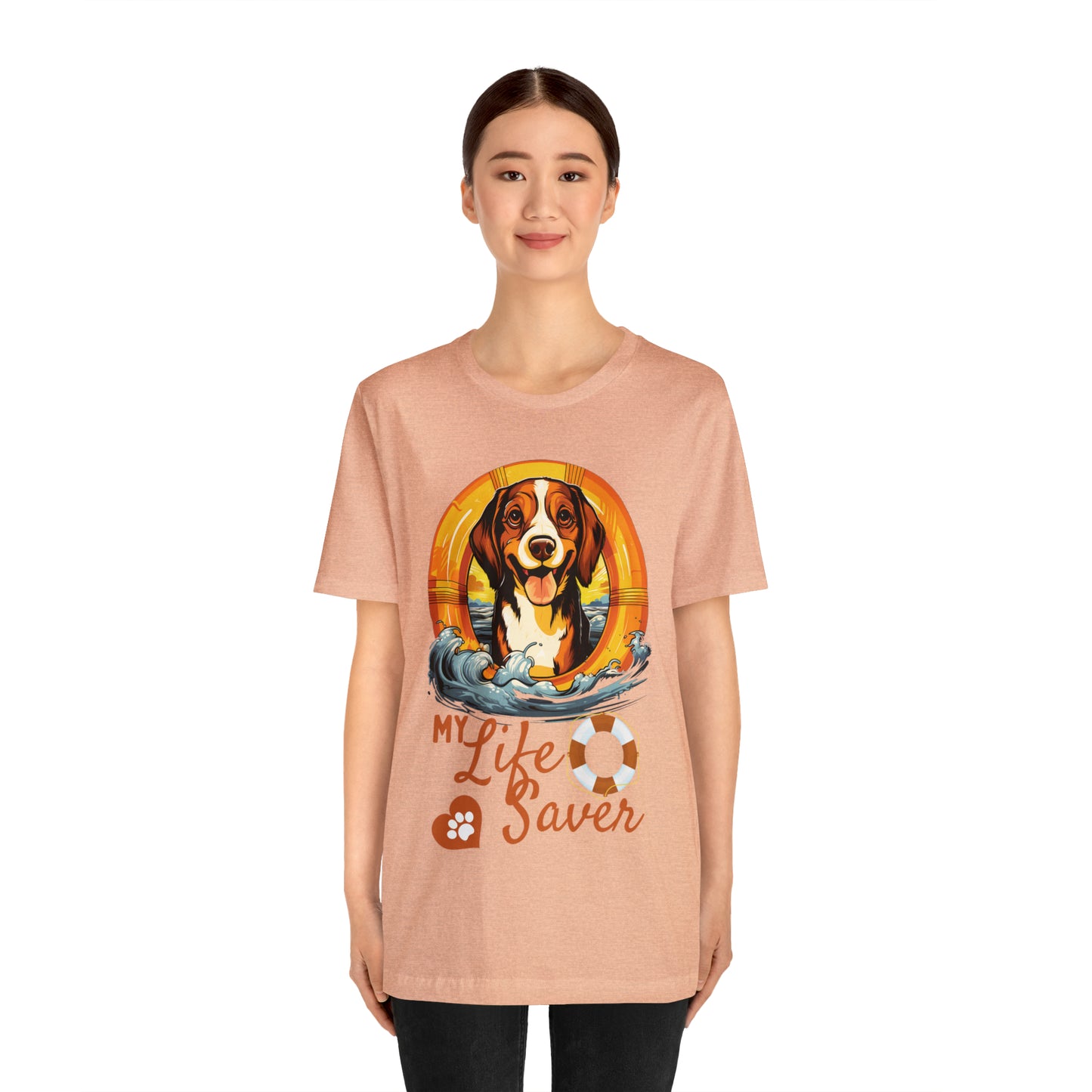 My Life Saver Beagle Dog Tee