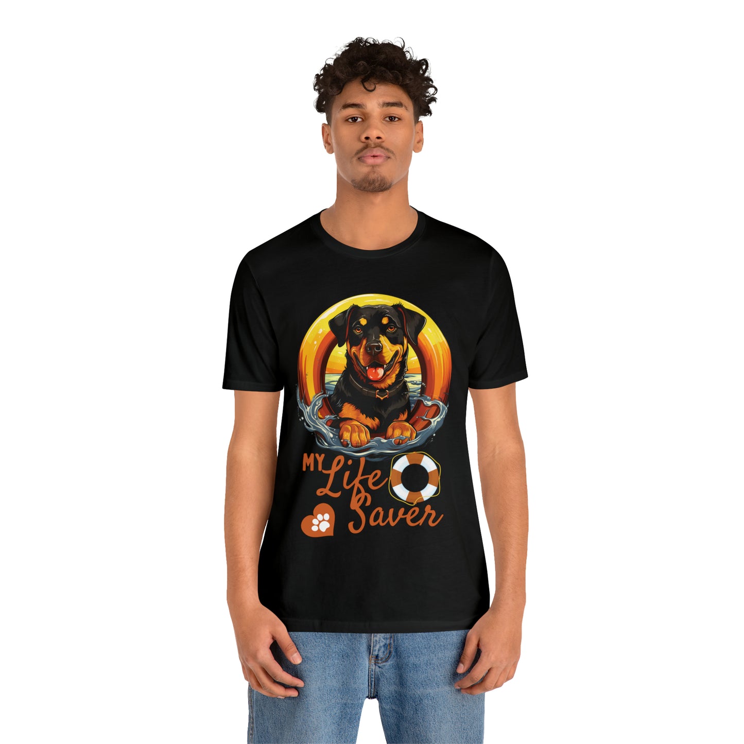 My Life Saver Rottweiler Dog Tee