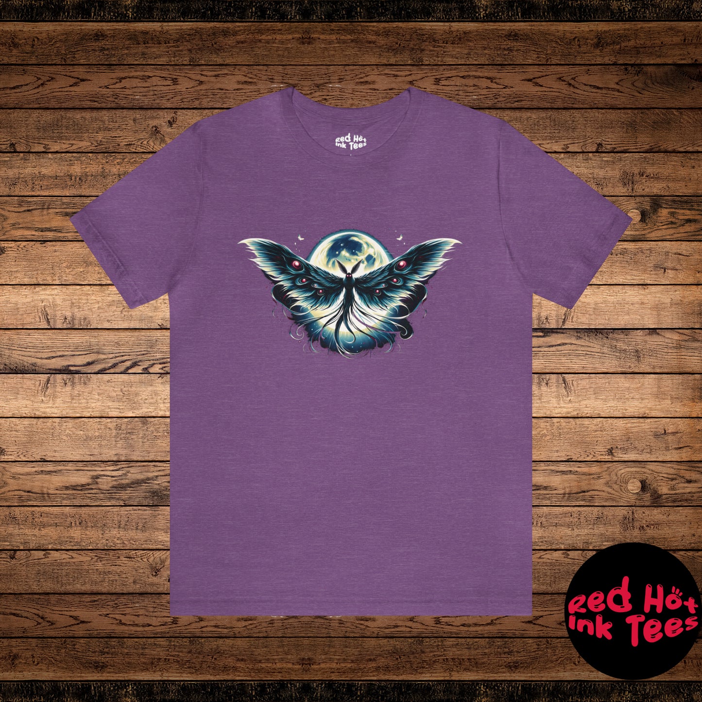 🌕 "Lunar Rising Mothman Tee" 🦋