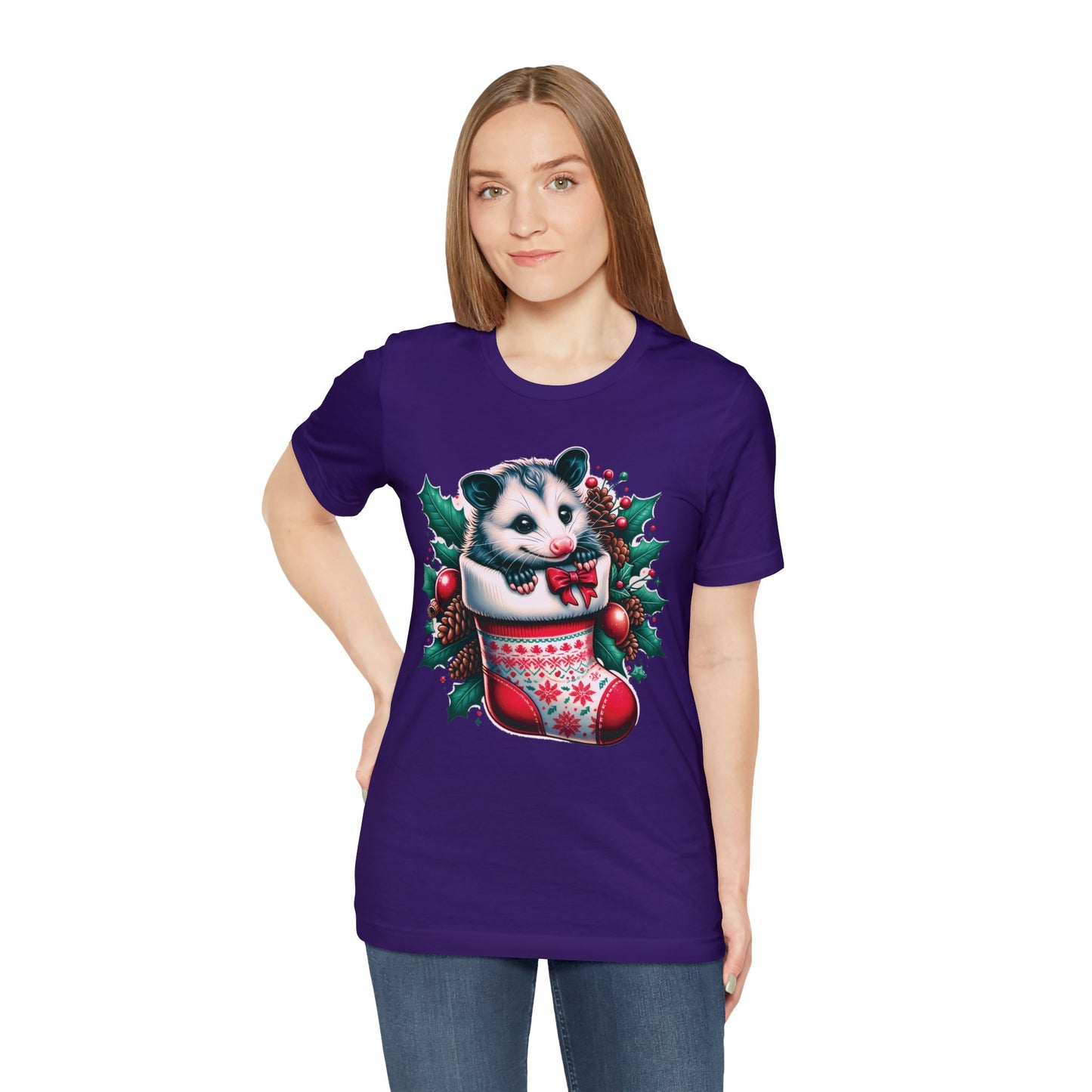 🎄 "Opossum Stocking Tee" 🎄