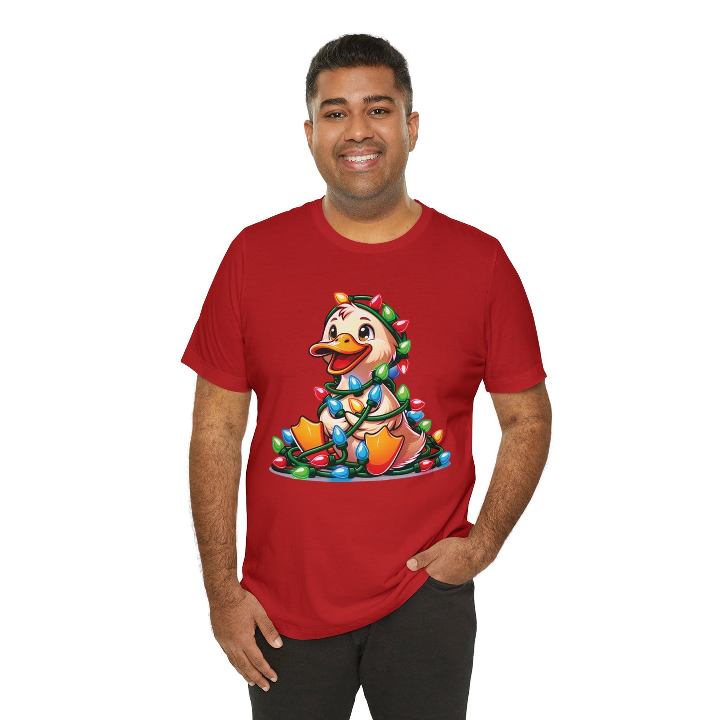 Duck Christmas Entanglement Tee