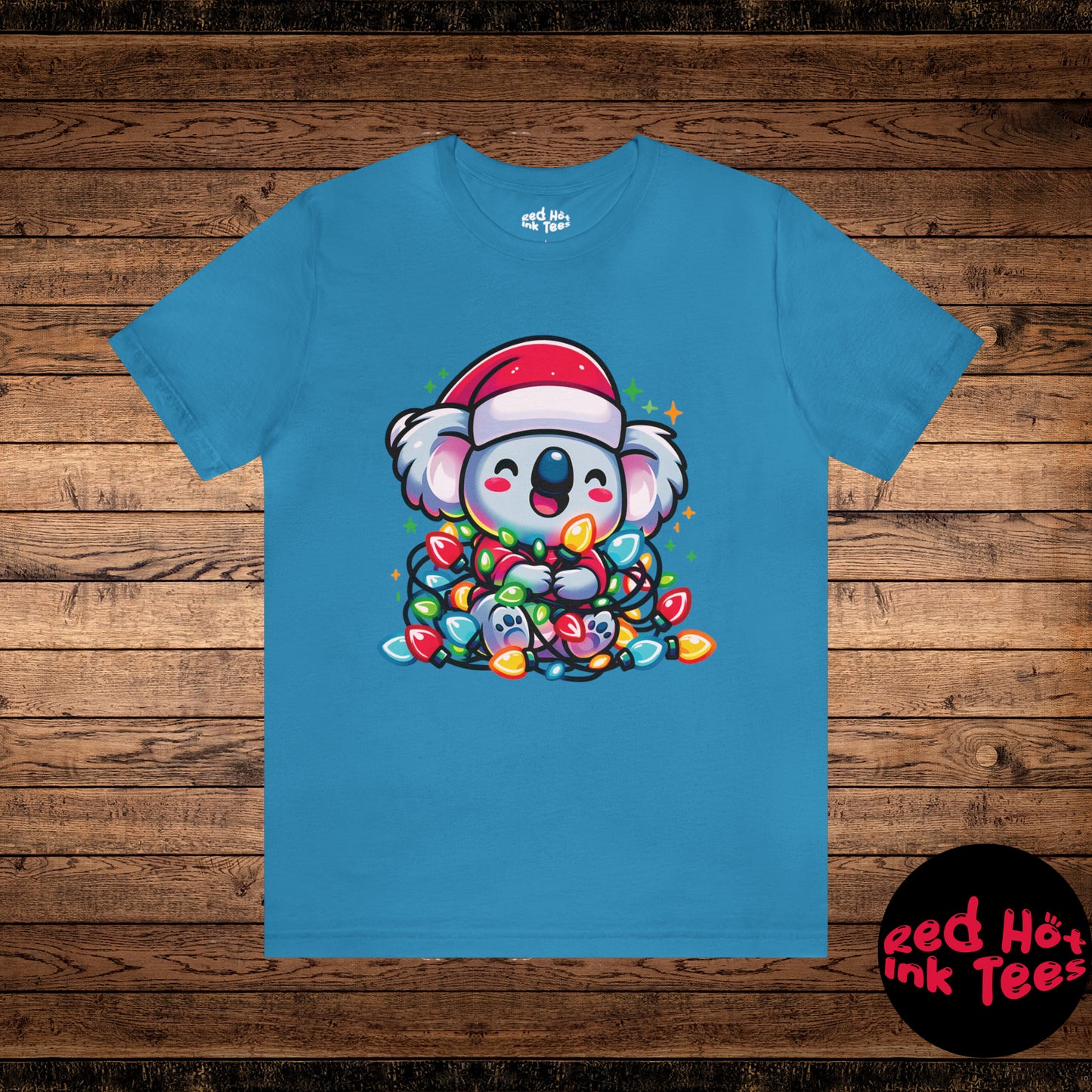 Koala Christmas Entanglement Tee