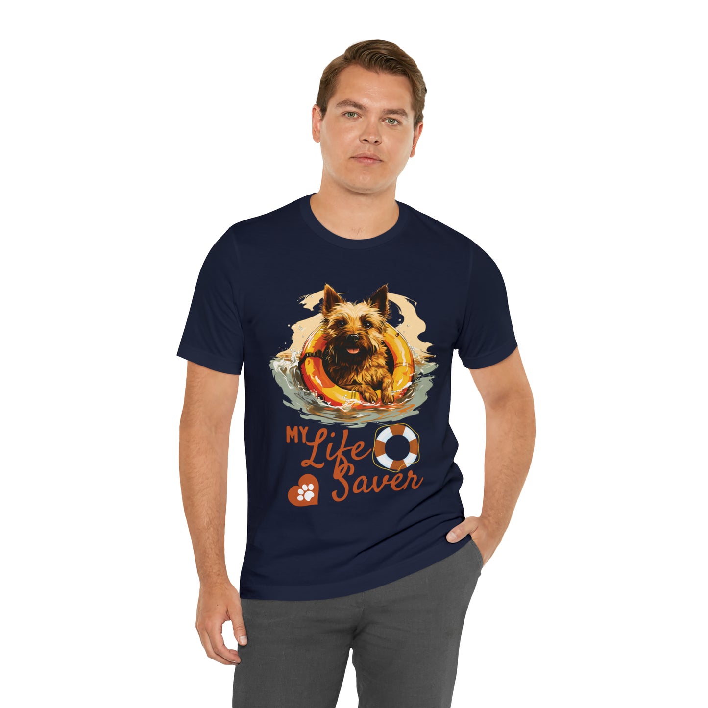 My Life Saver Cairn Terrier Dog Tee