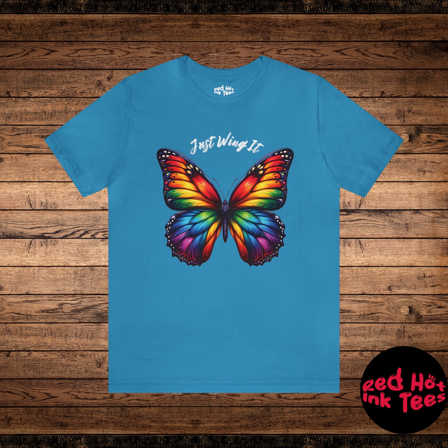 🦋 "Just Wing It Butterfly Tee" 🦋