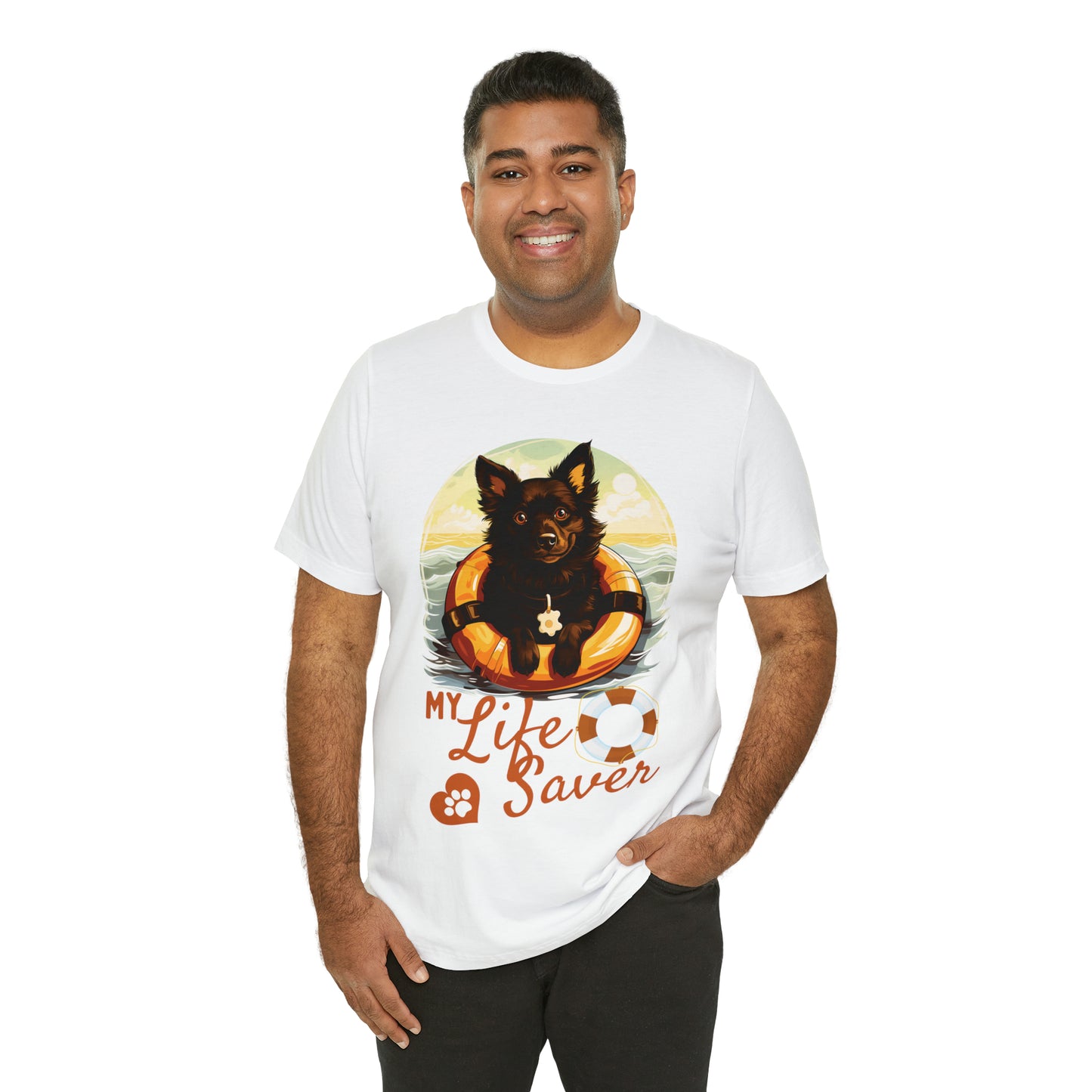 My Life Saver Schipperke Dog Tee