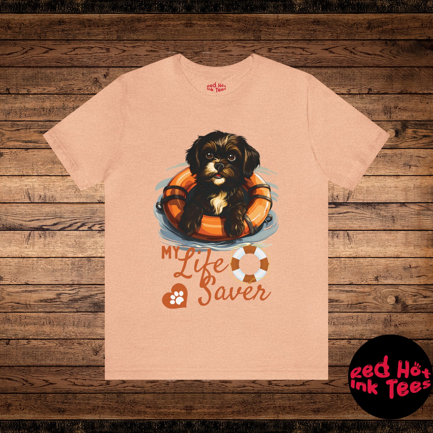 My Life Saver Shih Tzu Dog Tee