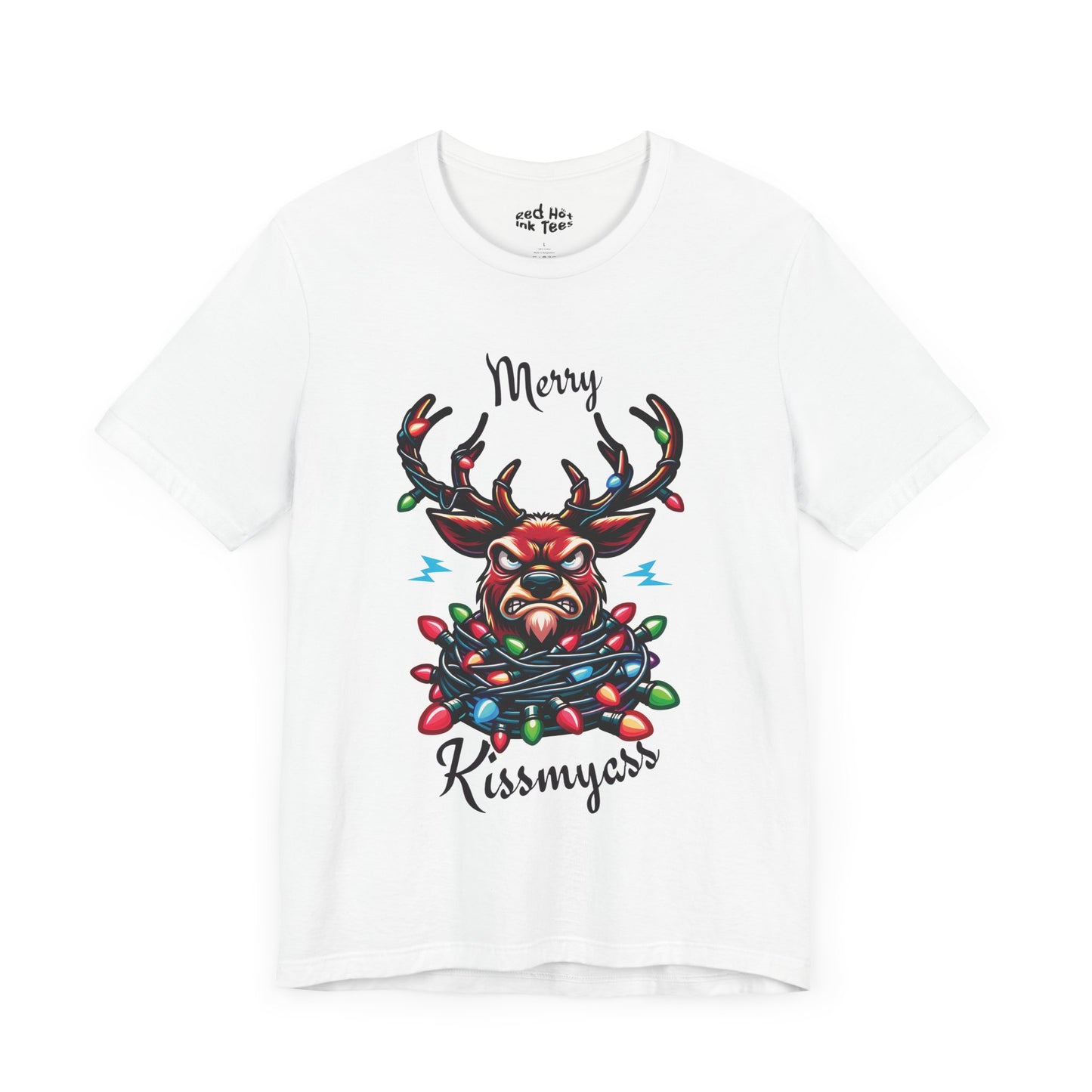 Merry Kissmyass Deer Tee