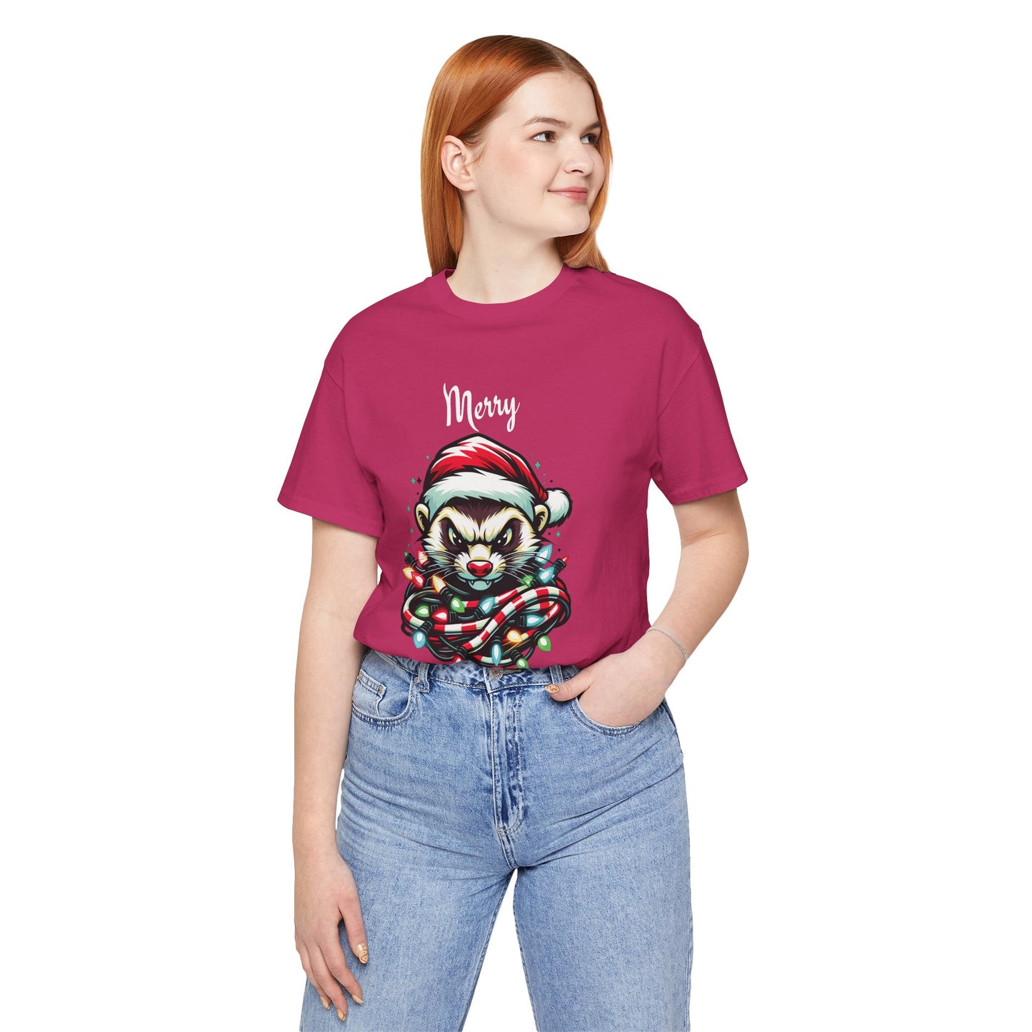 Merry Kissmyass Ferret Tee