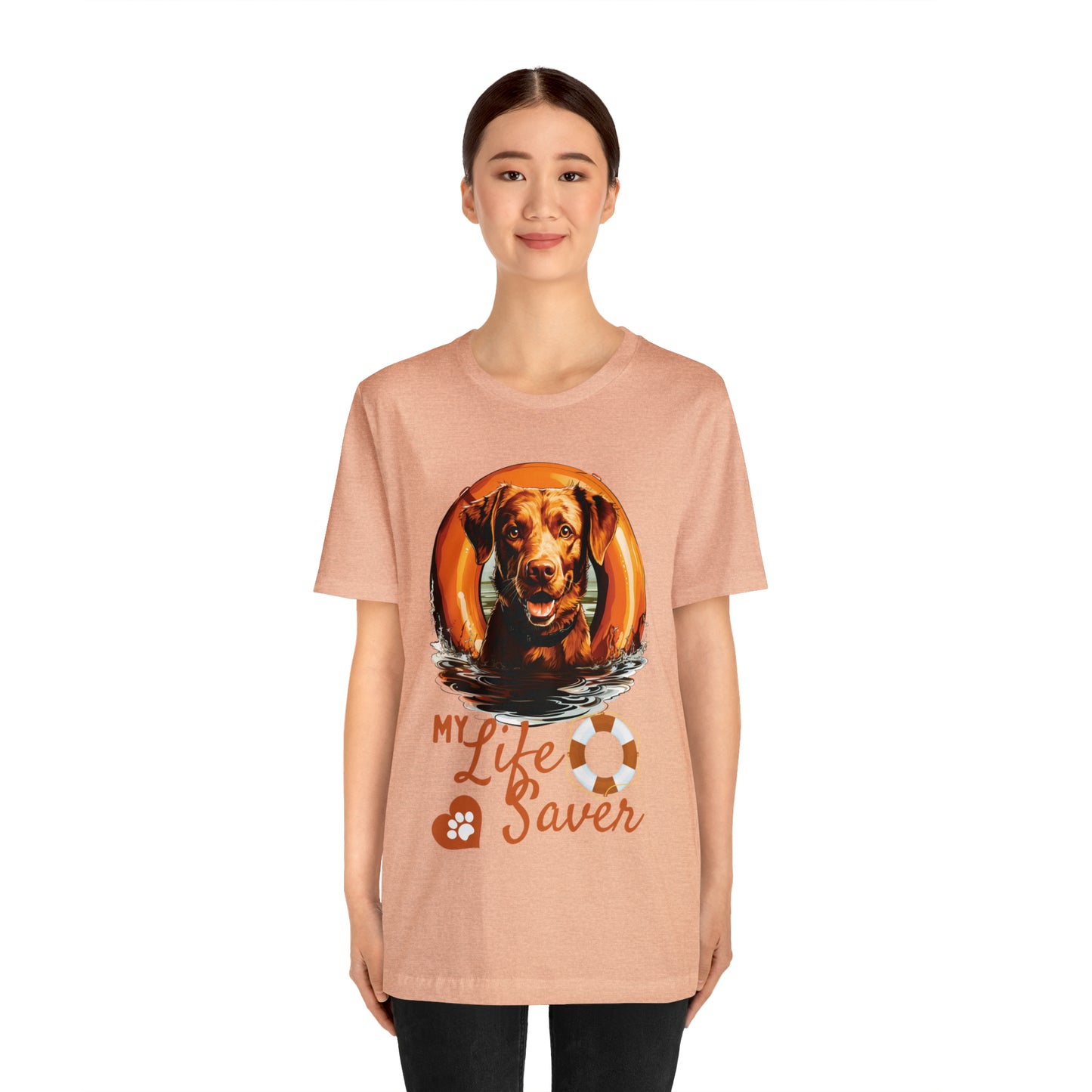 My Life Saver Chesapeake Bay Retriever Dog Tee