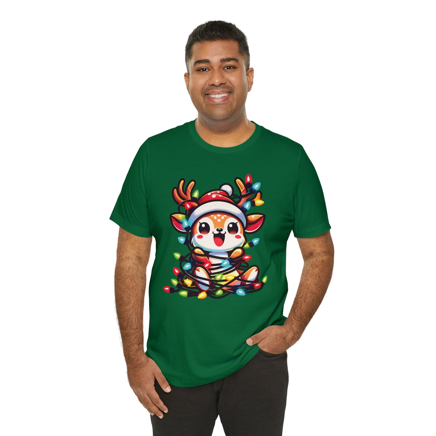 Deer Christmas Entanglement Tee