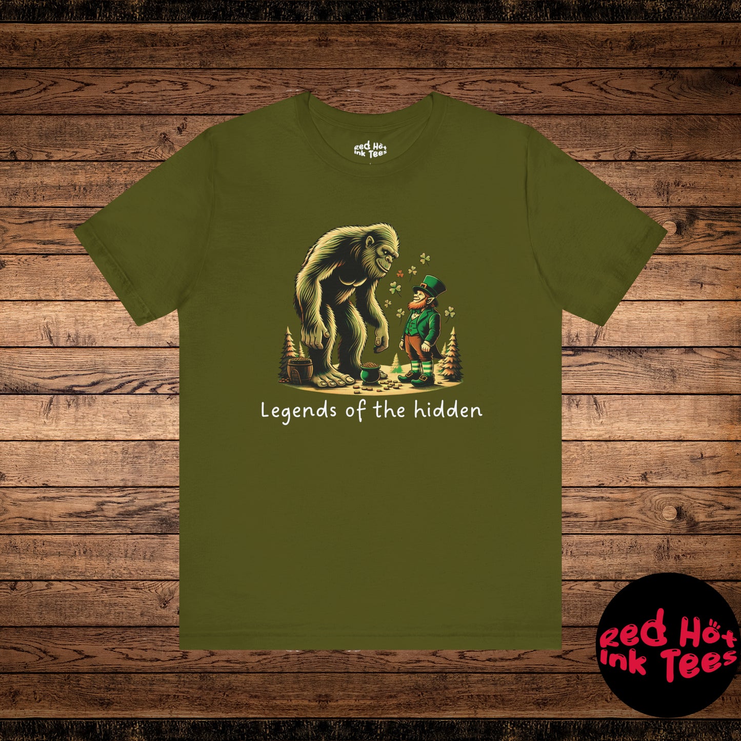 Leprechaun and Bigfoot: Legends of the Hidden Tee