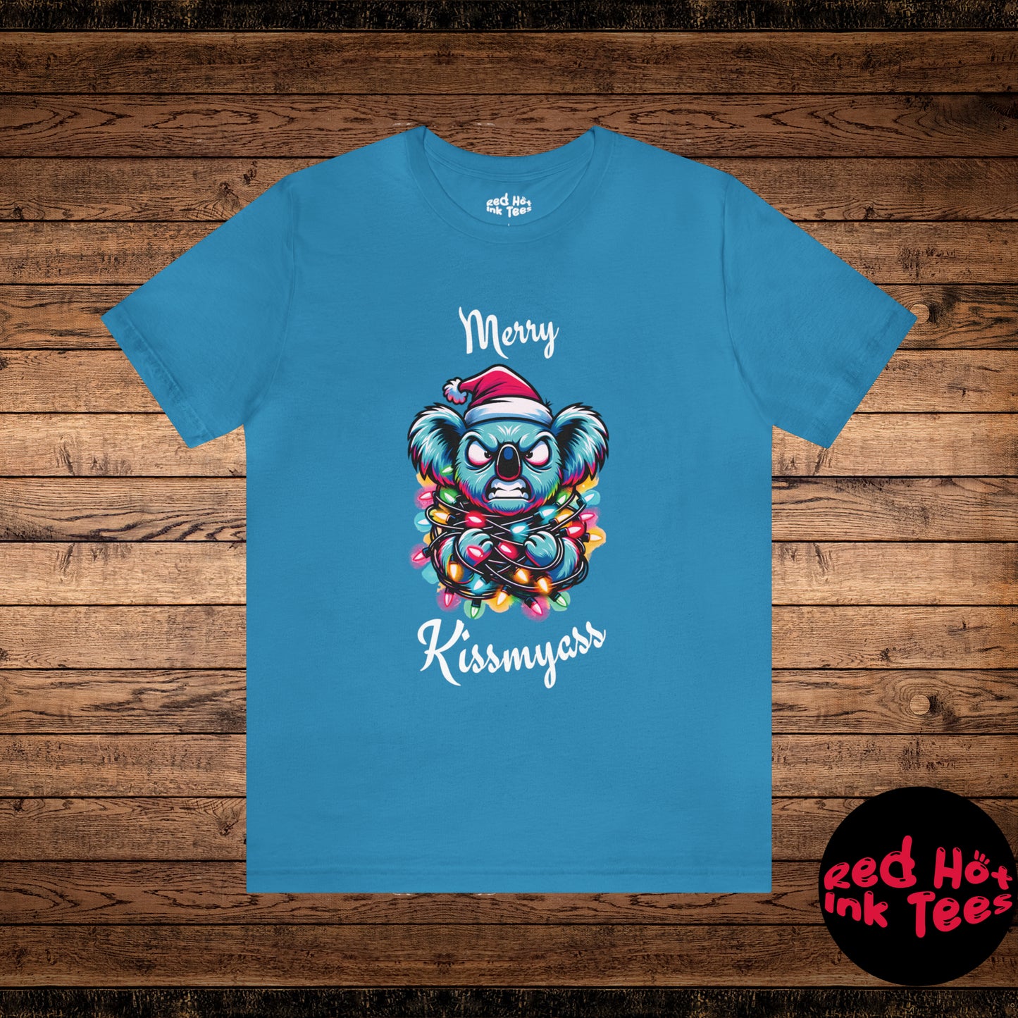 Merry Kissmyass Koala Tee