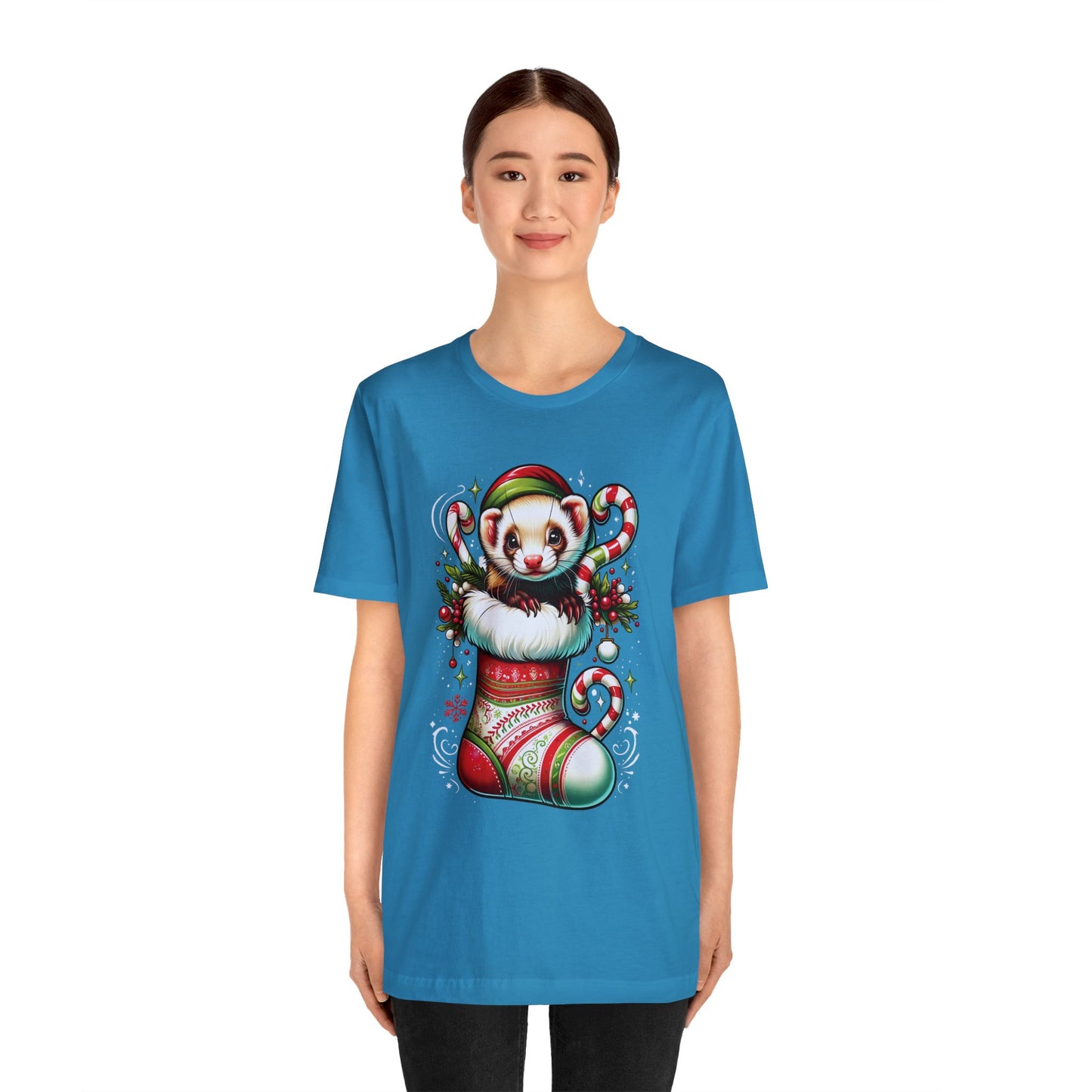 🎄 "Ferret Stocking Tee" 🐾