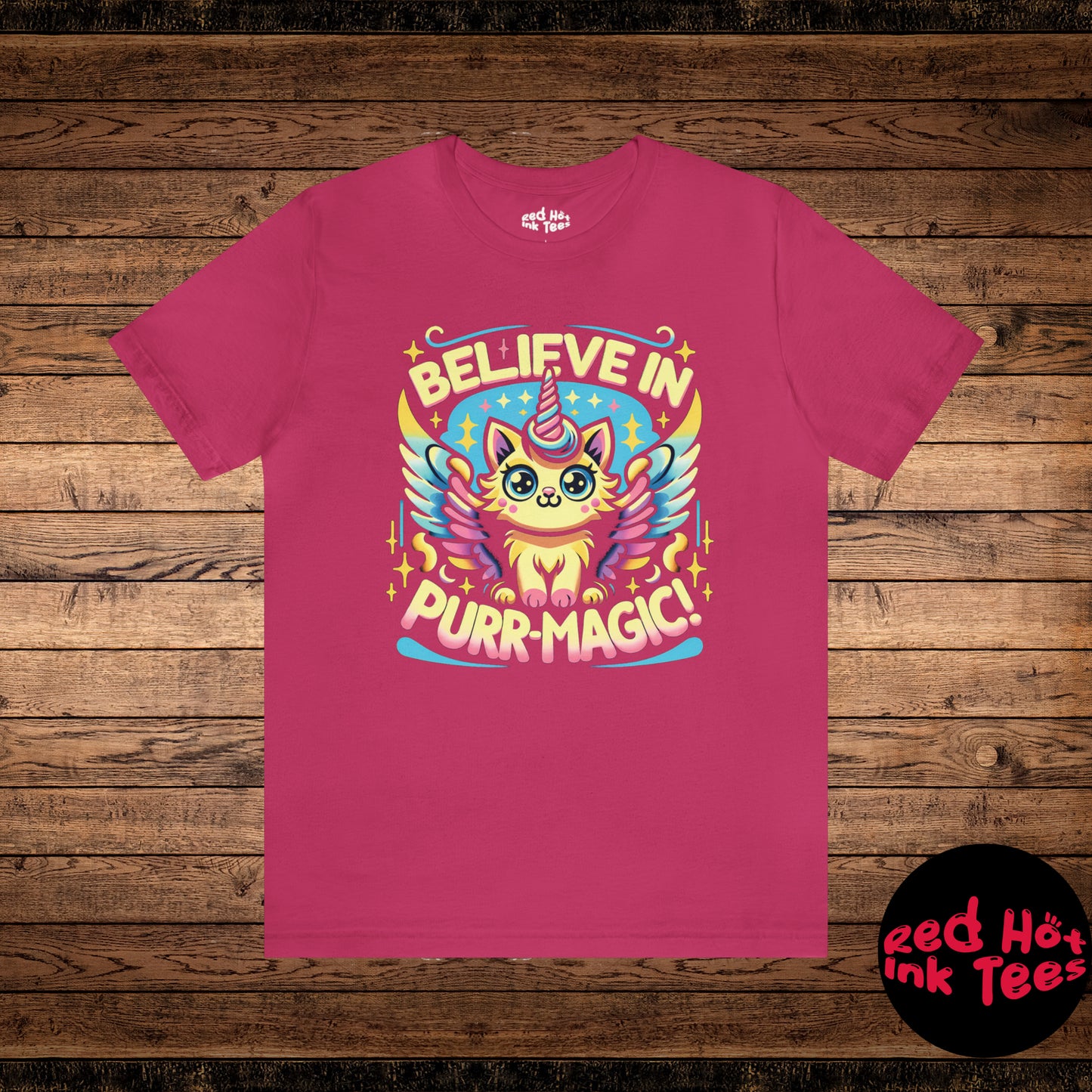 🦄 "Believe In Purr-Magic! Tee" 🐱