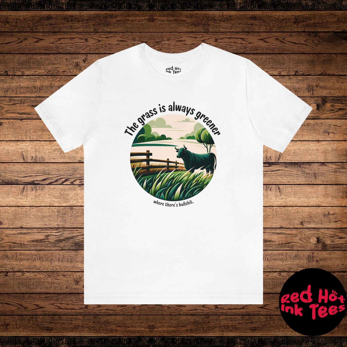 🐄 The Grass is Always Greener Tee 🌱