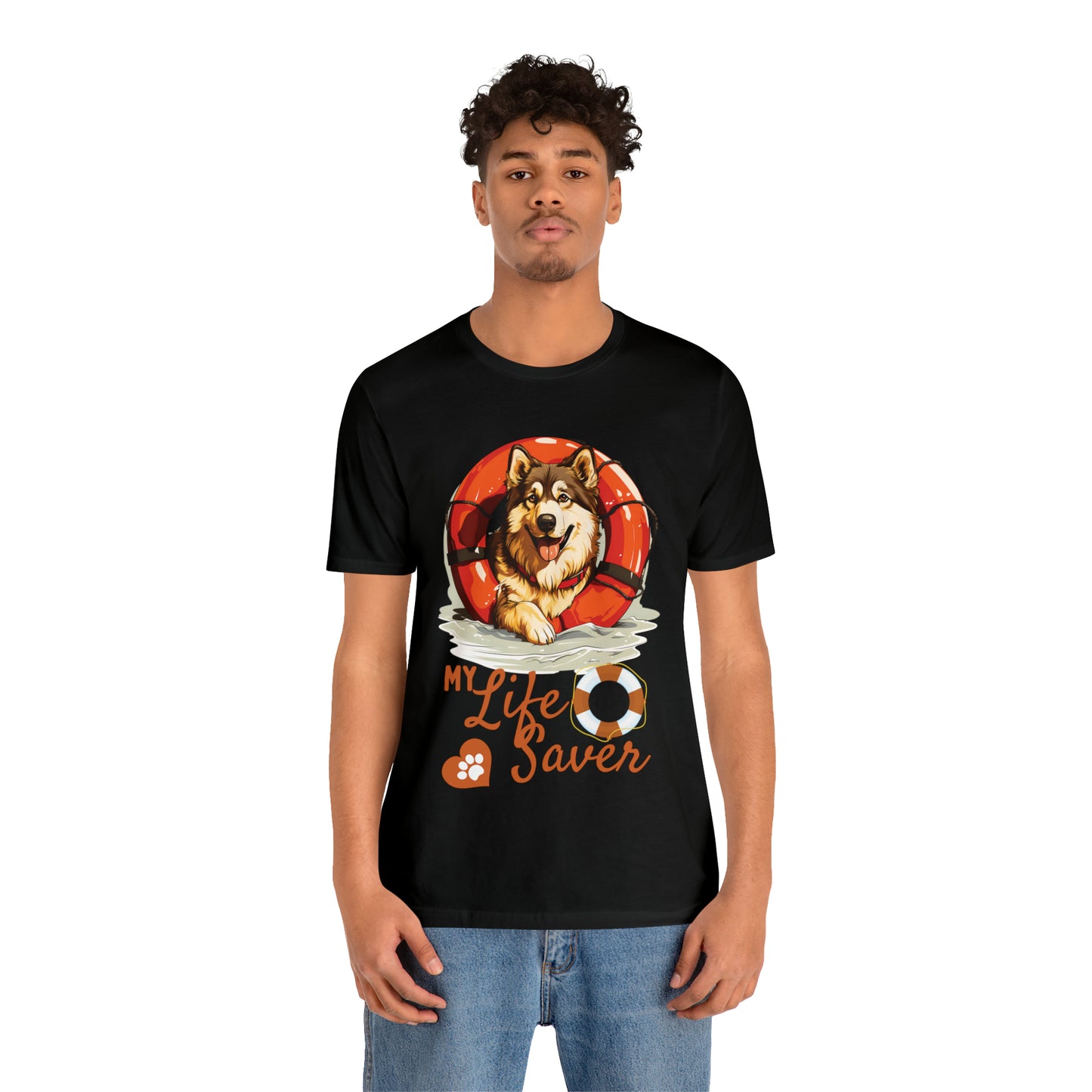 My Life Saver Alaskan Malamute Dog Tee