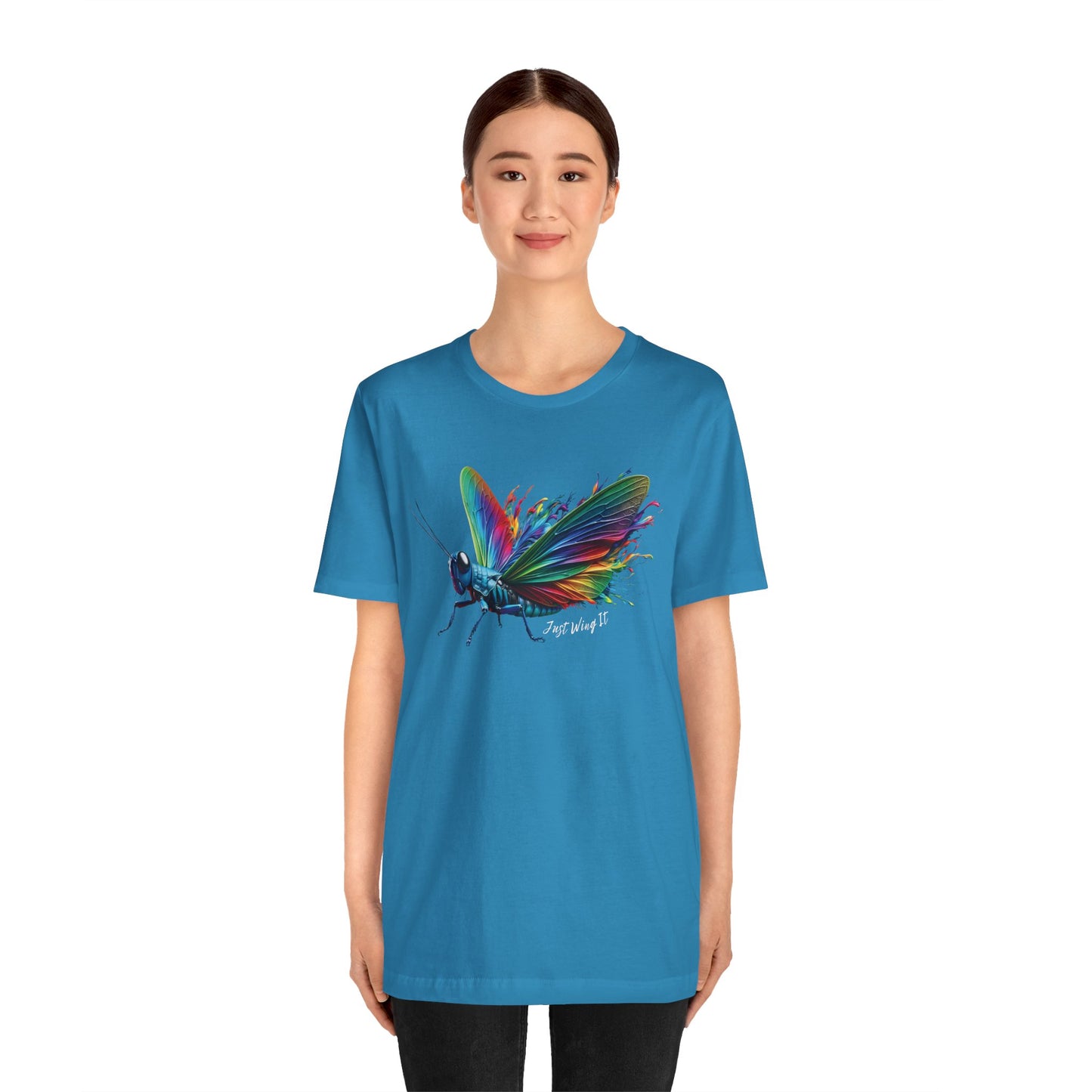 🌈 "Just Wing It Grasshopper Tee" 🌈