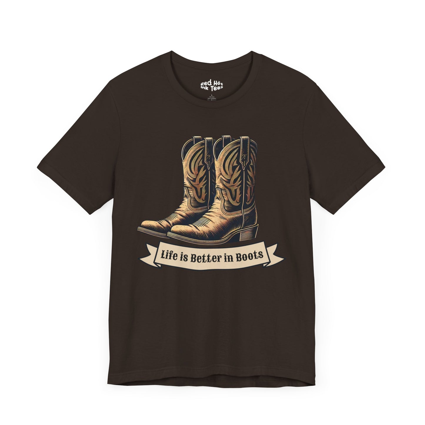 🤠 "Life is Better in Boots" Vintage Cowboy T-Shirt 🤠