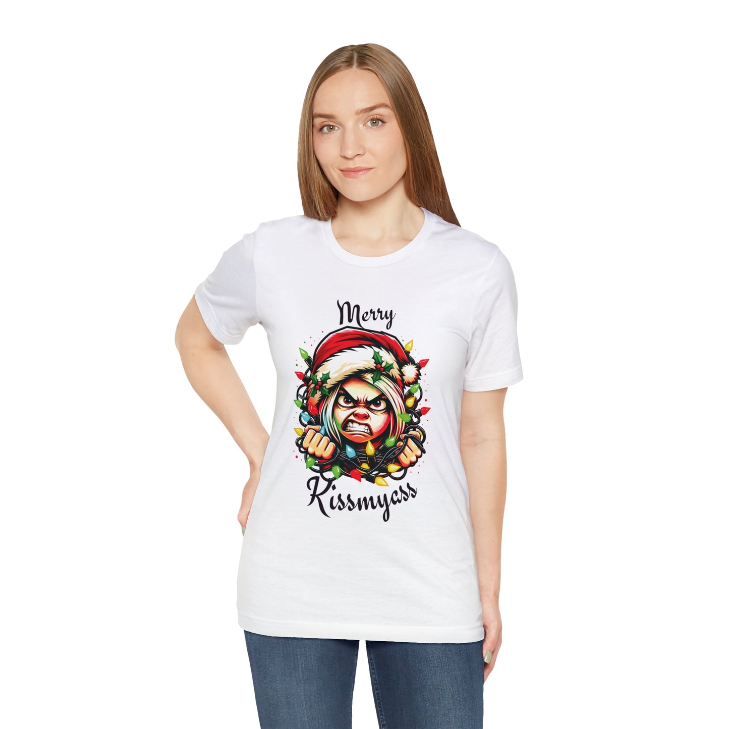 Merry Kissmyass Mrs. Claus Tee