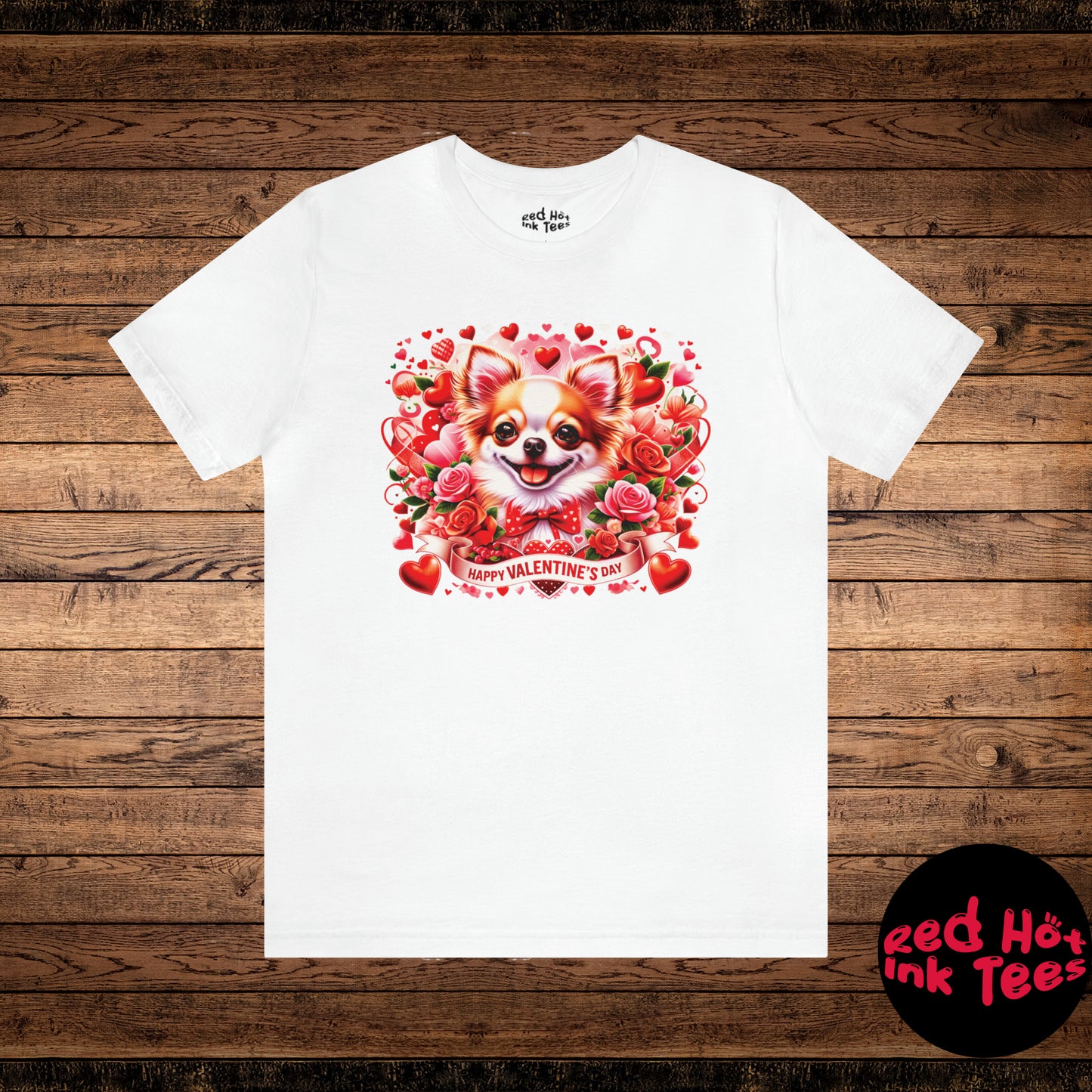 🐶💕 Happy Valentine's Day Chihuahua Tee