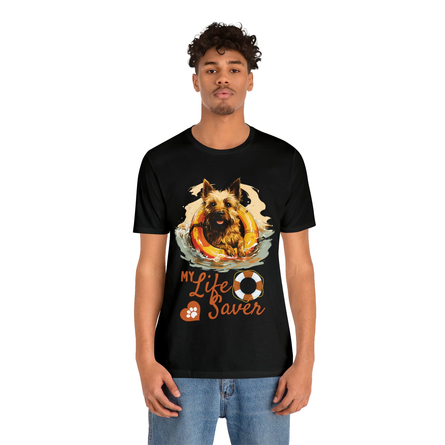 My Life Saver Cairn Terrier Dog Tee