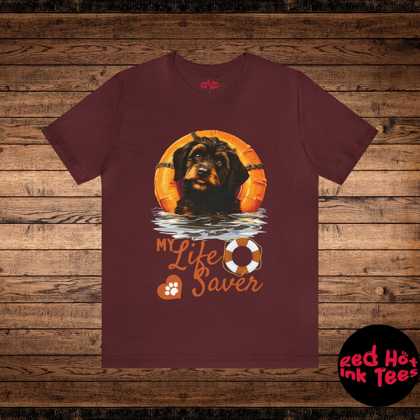 My Life Saver Portuguese Water Dog Tee